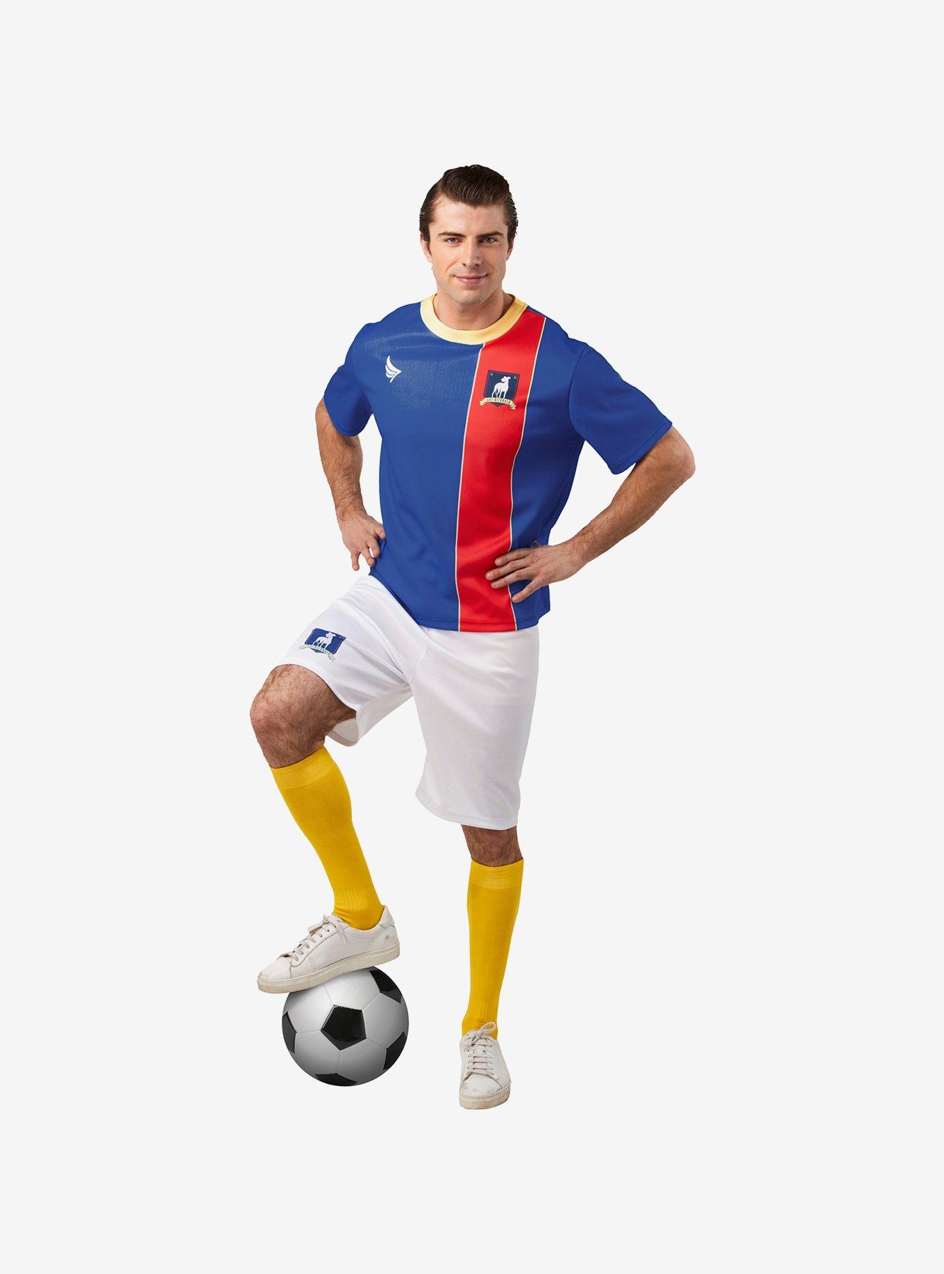 Ted Lasso AFC Richmond Uniform Adult Costume, BLUE, hi-res