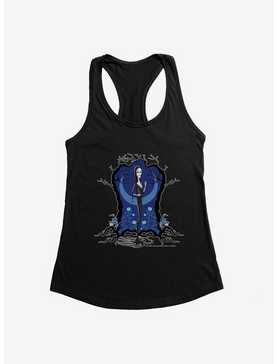 The Addams Family 2 Morticia Blue Womens Tank Top, , hi-res