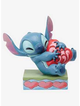 Disney Lilo & Stitch Hugging Heart Figure, , hi-res