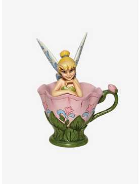 Disney Tinker Bell Sitting in Flower Figure, , hi-res