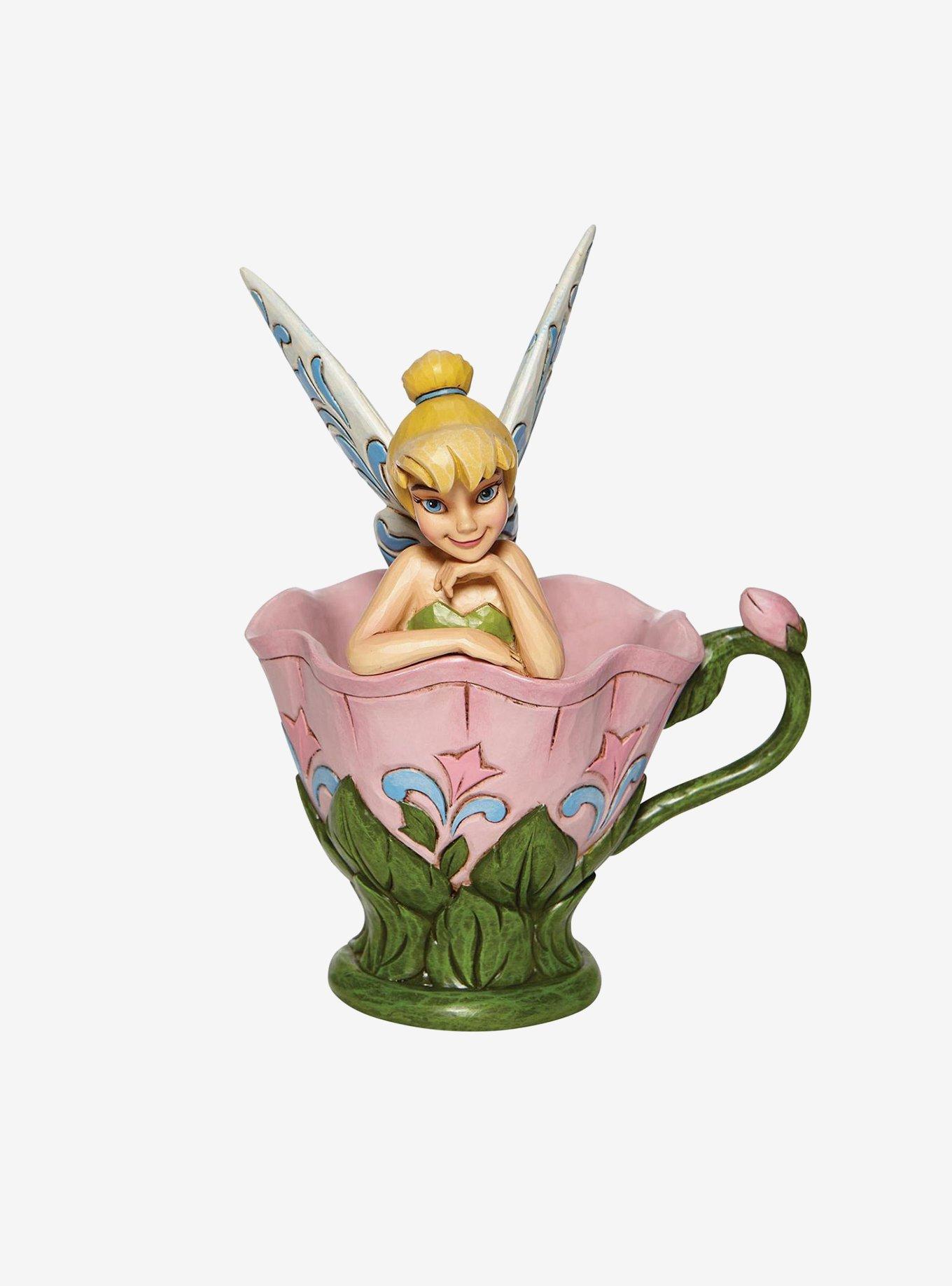 Disney Tinker Bell Sitting in Flower Figure, , hi-res