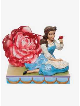 Disney Beauty and The Beast Belle Clear Resin Rose Figure, , hi-res