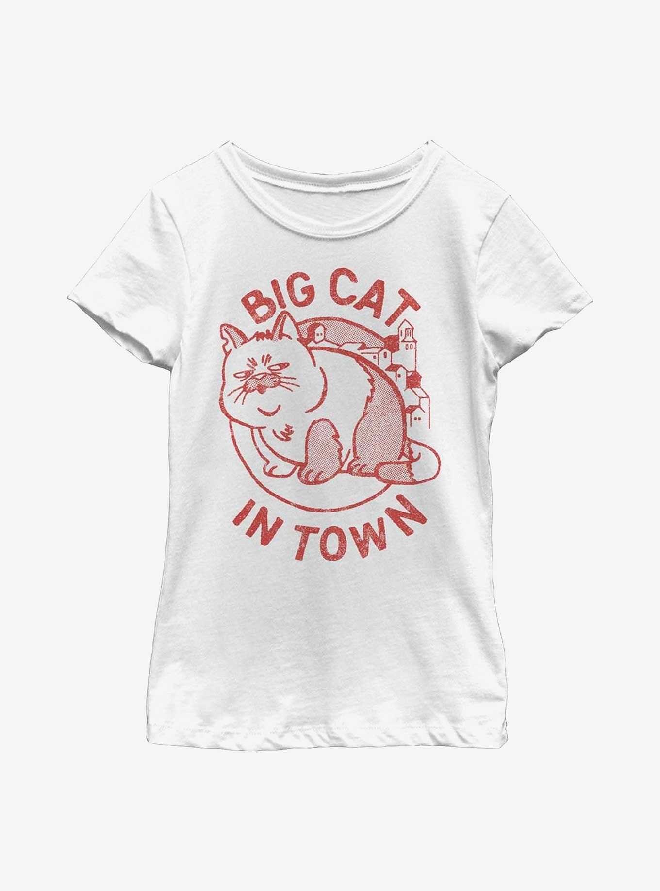 Disney Pixar Luca Big Cat Youth Girls T-Shirt