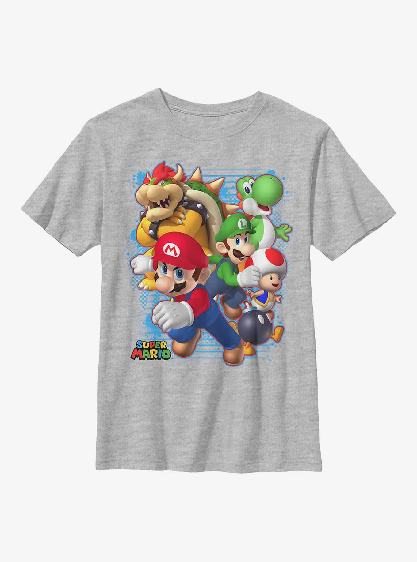 Nintendo Super Mario Blast Out Youth T-Shirt, , hi-res