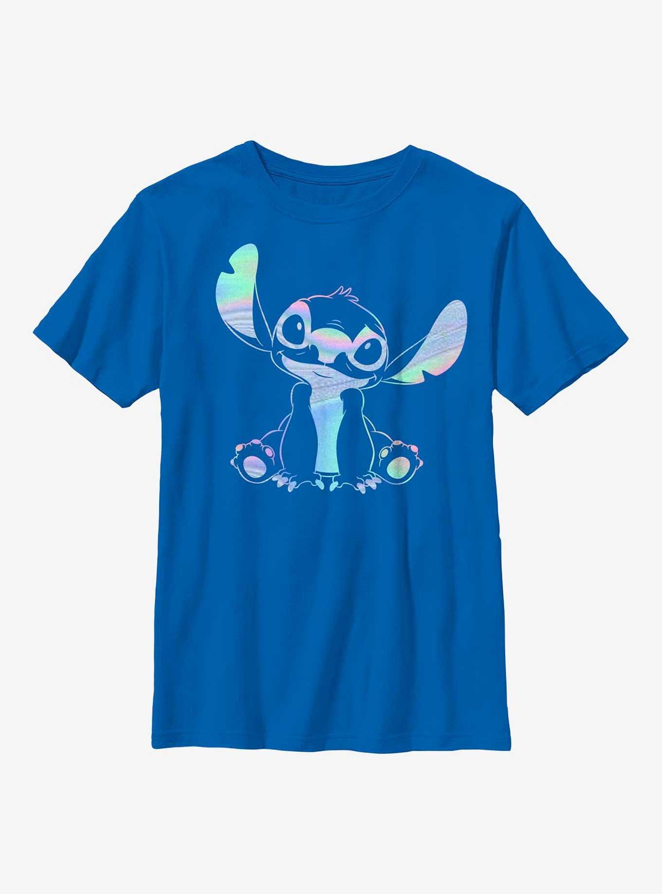 Disney Lilo & Stitch Groovy Stitch Youth T-Shirt, ROYAL, hi-res