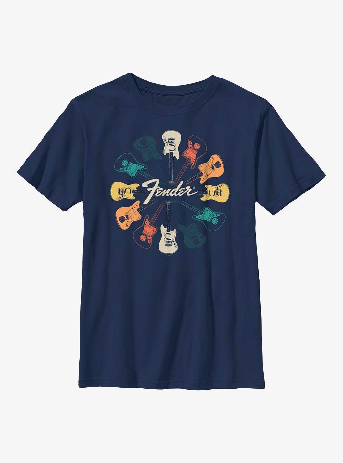 Fender Retro Kaleidoscope Youth T-Shirt, , hi-res