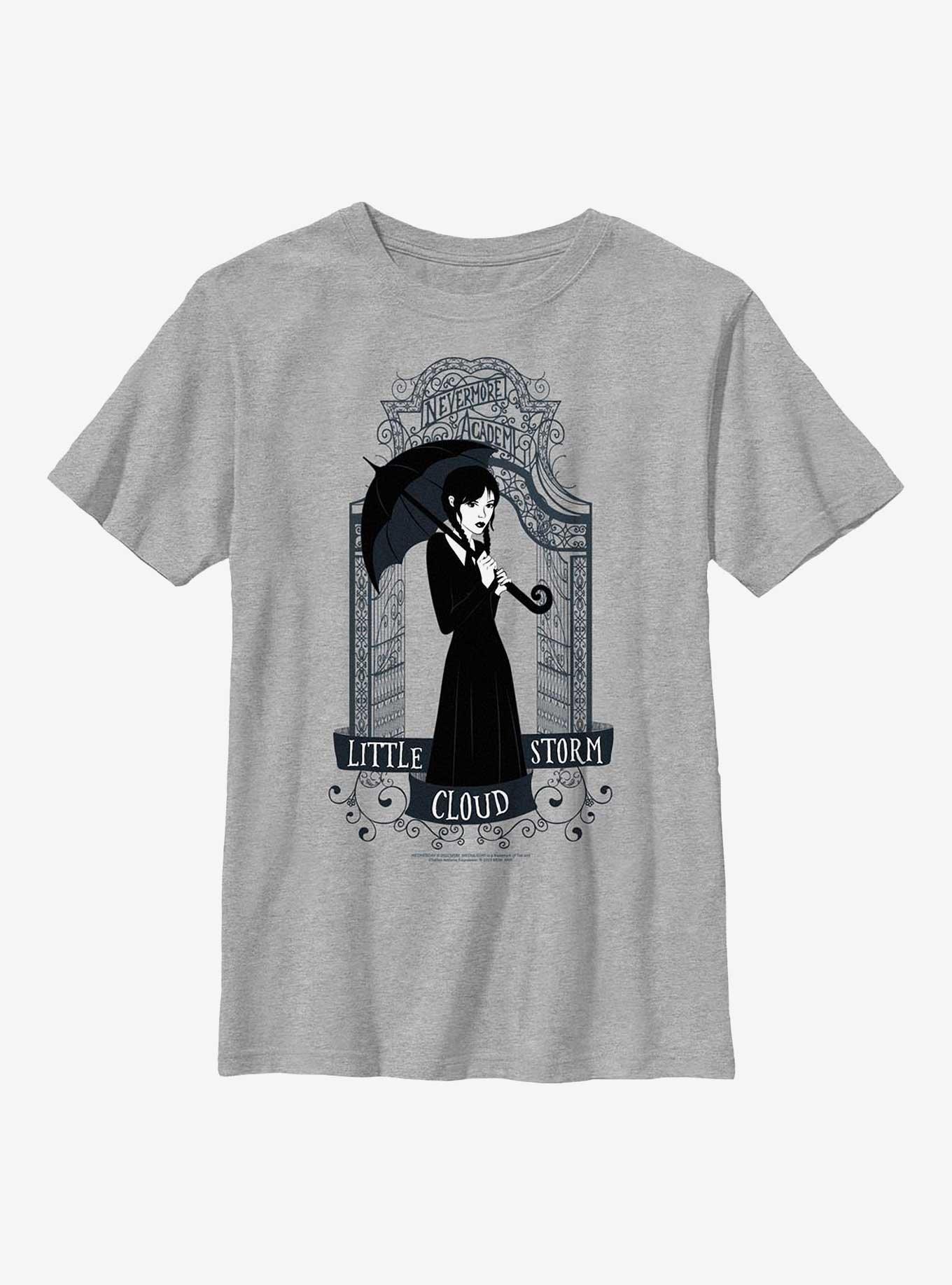 Wednesday Little Cloud Storm Youth T-Shirt, , hi-res