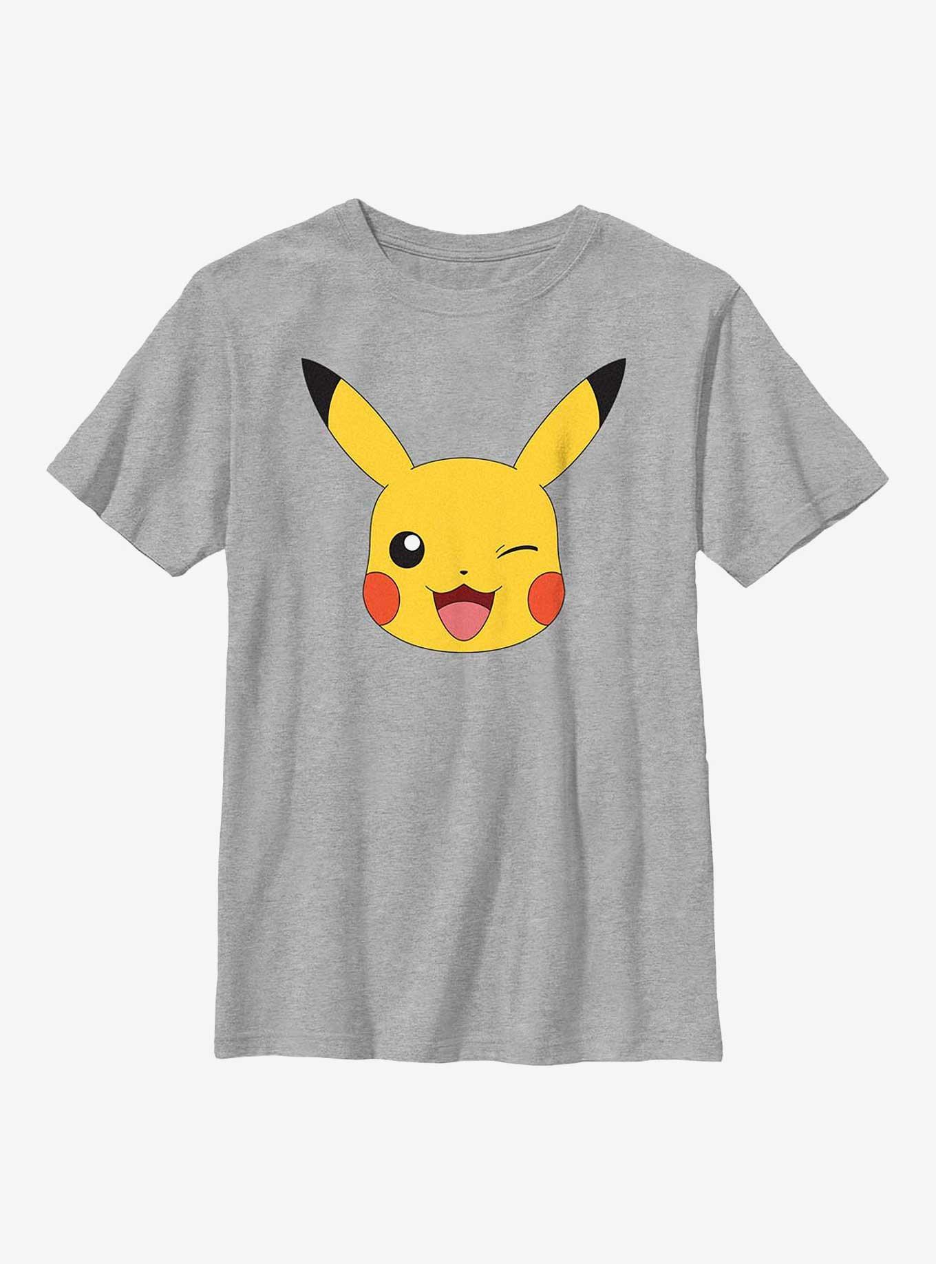 Pok?mon Pikachu Big Face Youth T-Shirt, , hi-res