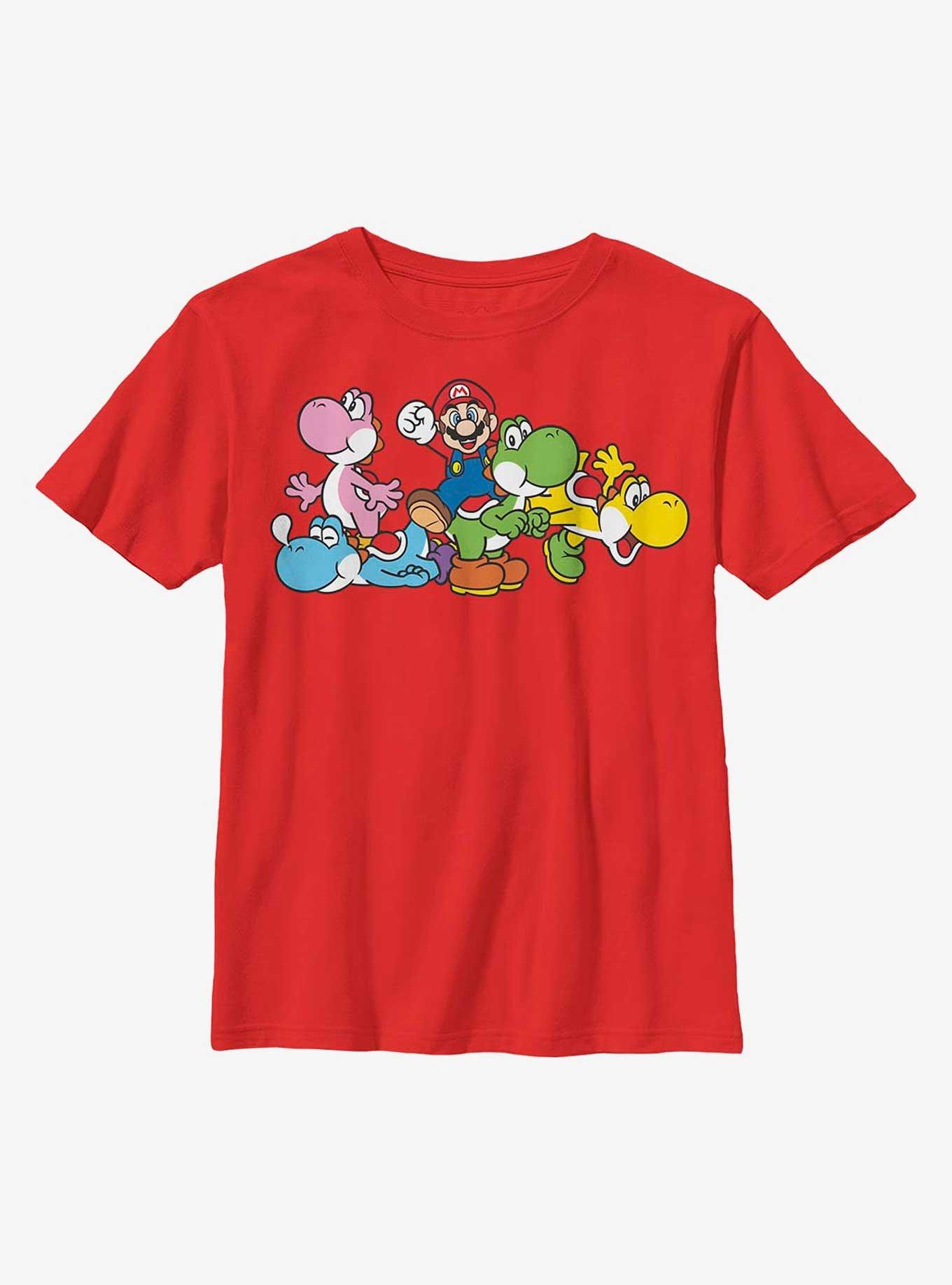 Nintendo Super Mario Yoshi Time Squad Youth T-Shirt, , hi-res