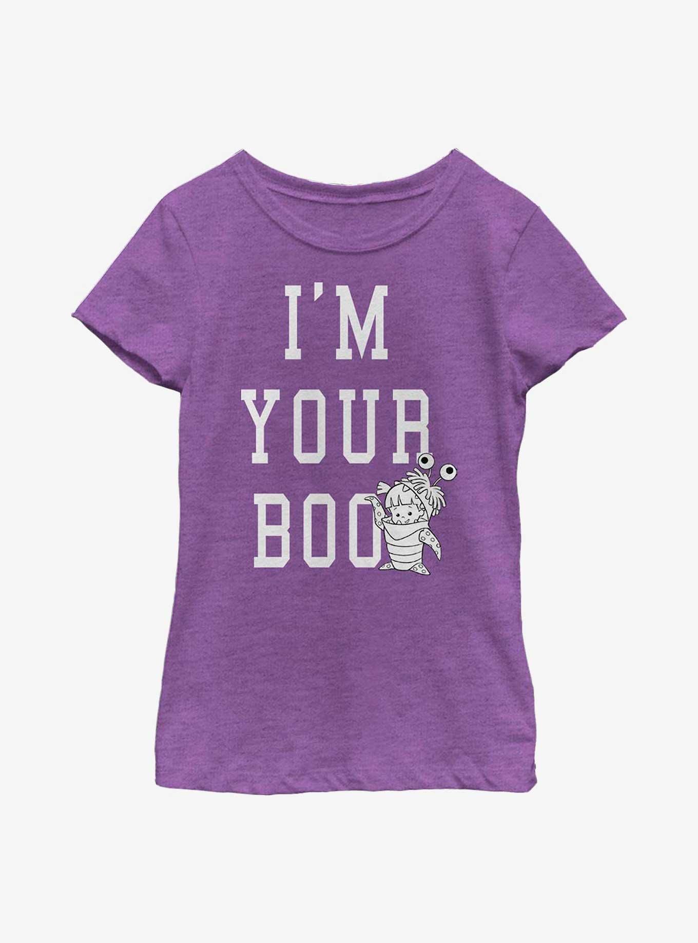 Disney Pixar Monsters Inc I'm Your Boo Youth Girls T-Shirt, , hi-res