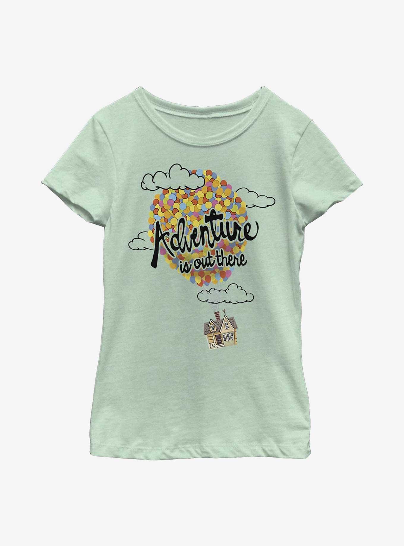 Disney Pixar Up Adventure Is Out There Youth Girls T-Shirt, MINT, hi-res