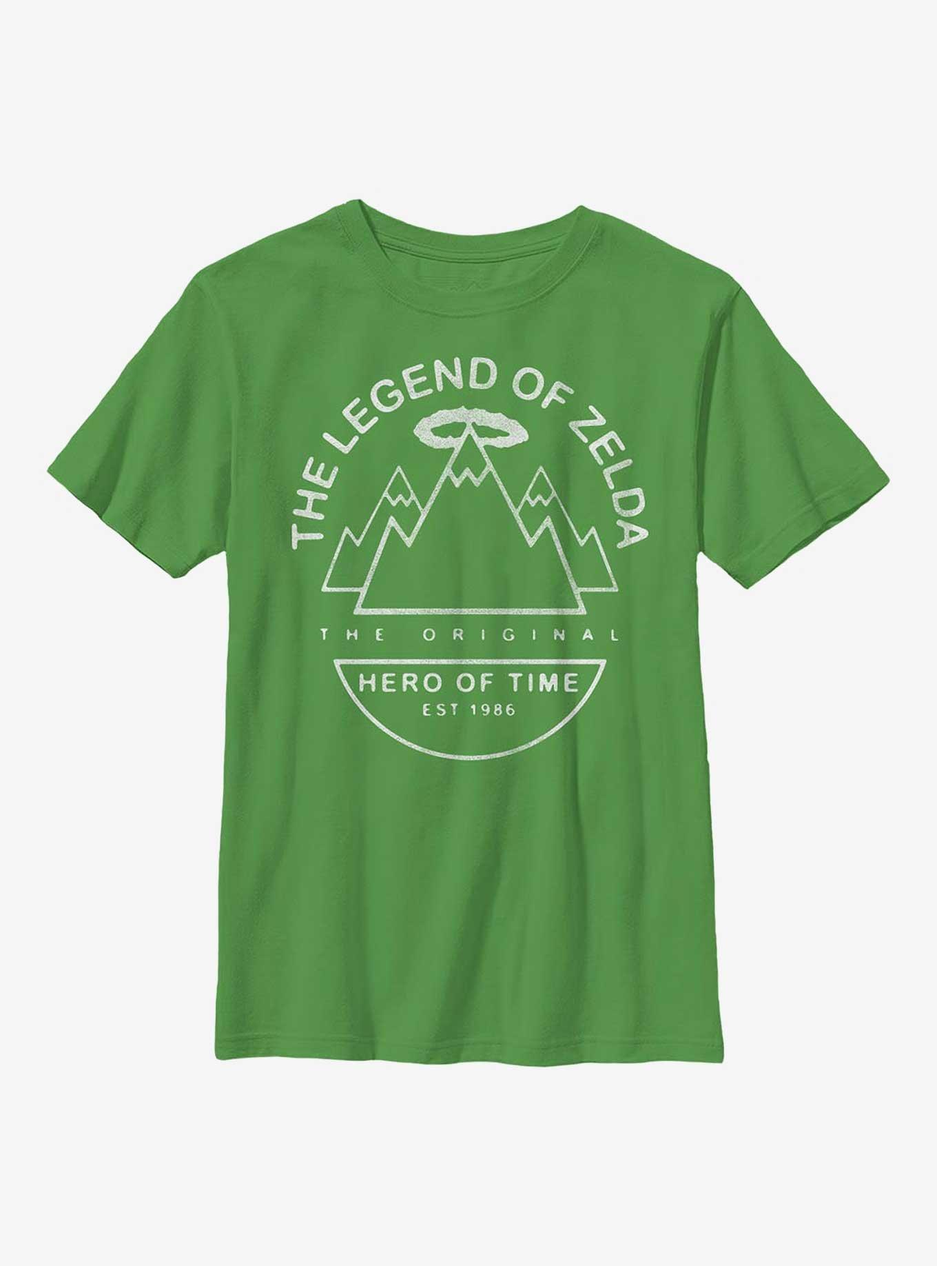 The Legend of Zelda Hero Of Time Death Mountain Youth T-Shirt, , hi-res