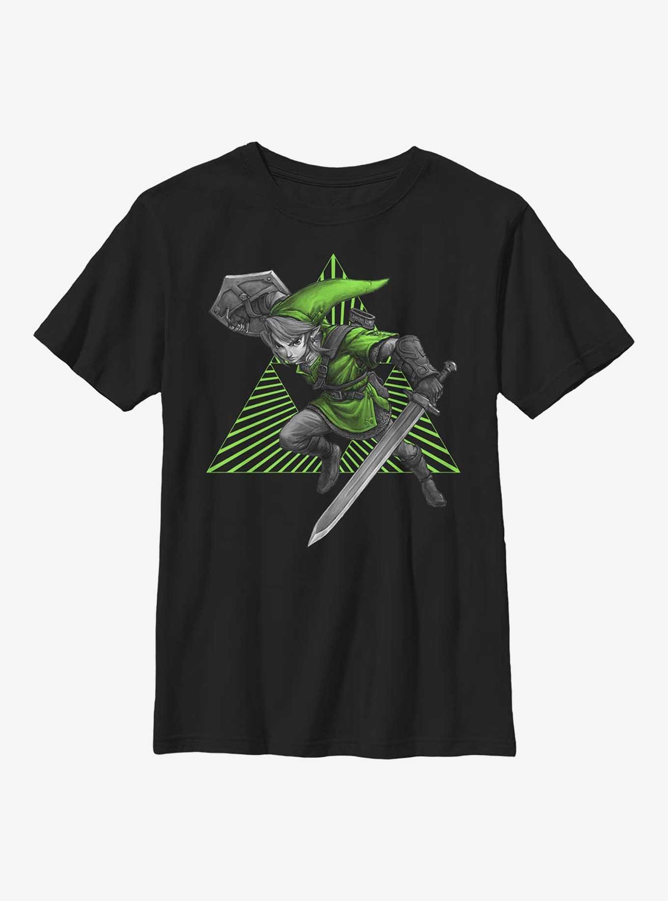 The Legend of Zelda Link Color Pop Youth T-Shirt, , hi-res