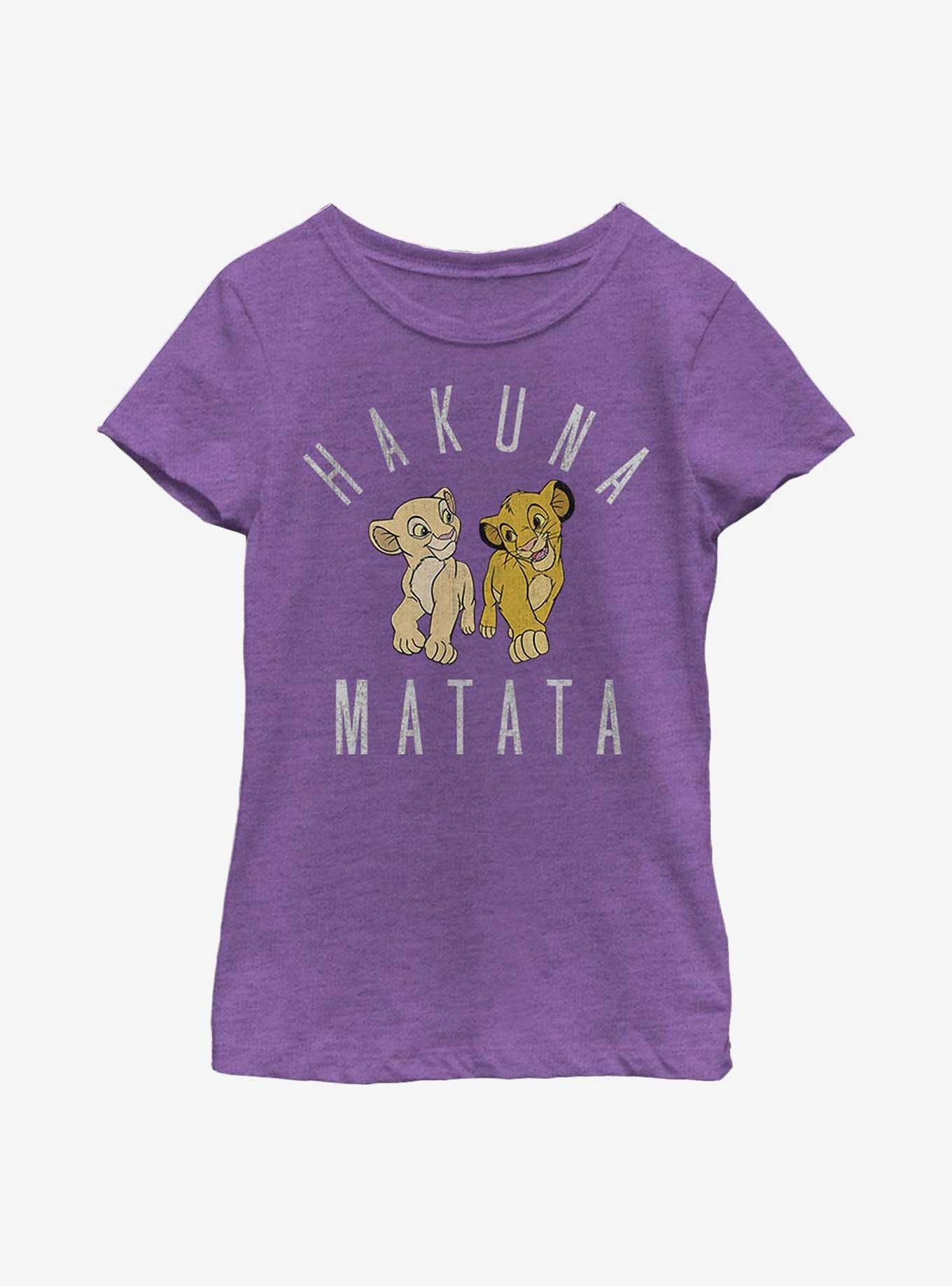 Disney The Lion King Hakuna Matata Walk Youth Girls T-Shirt, , hi-res