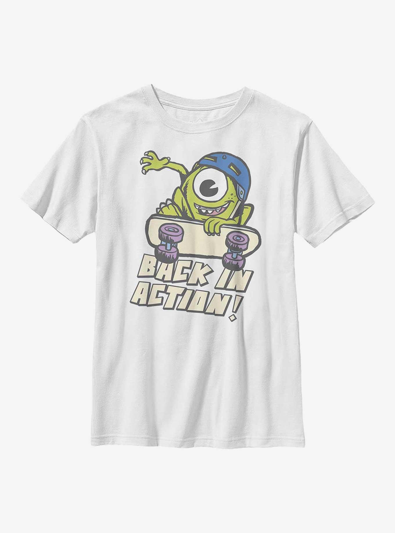 Disney Pixar Monsters University Back In Action! Youth T-Shirt, , hi-res