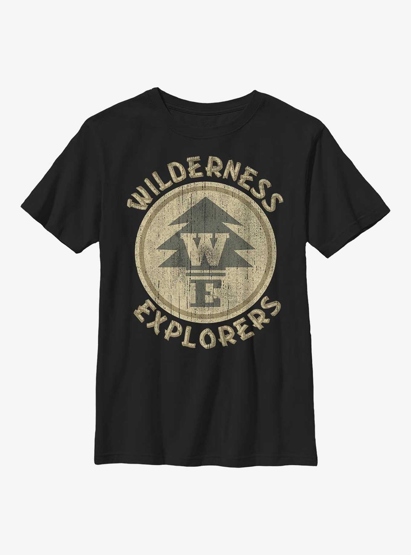 Disney Pixar Up Wilderness Explorers Youth T-Shirt, BLACK, hi-res