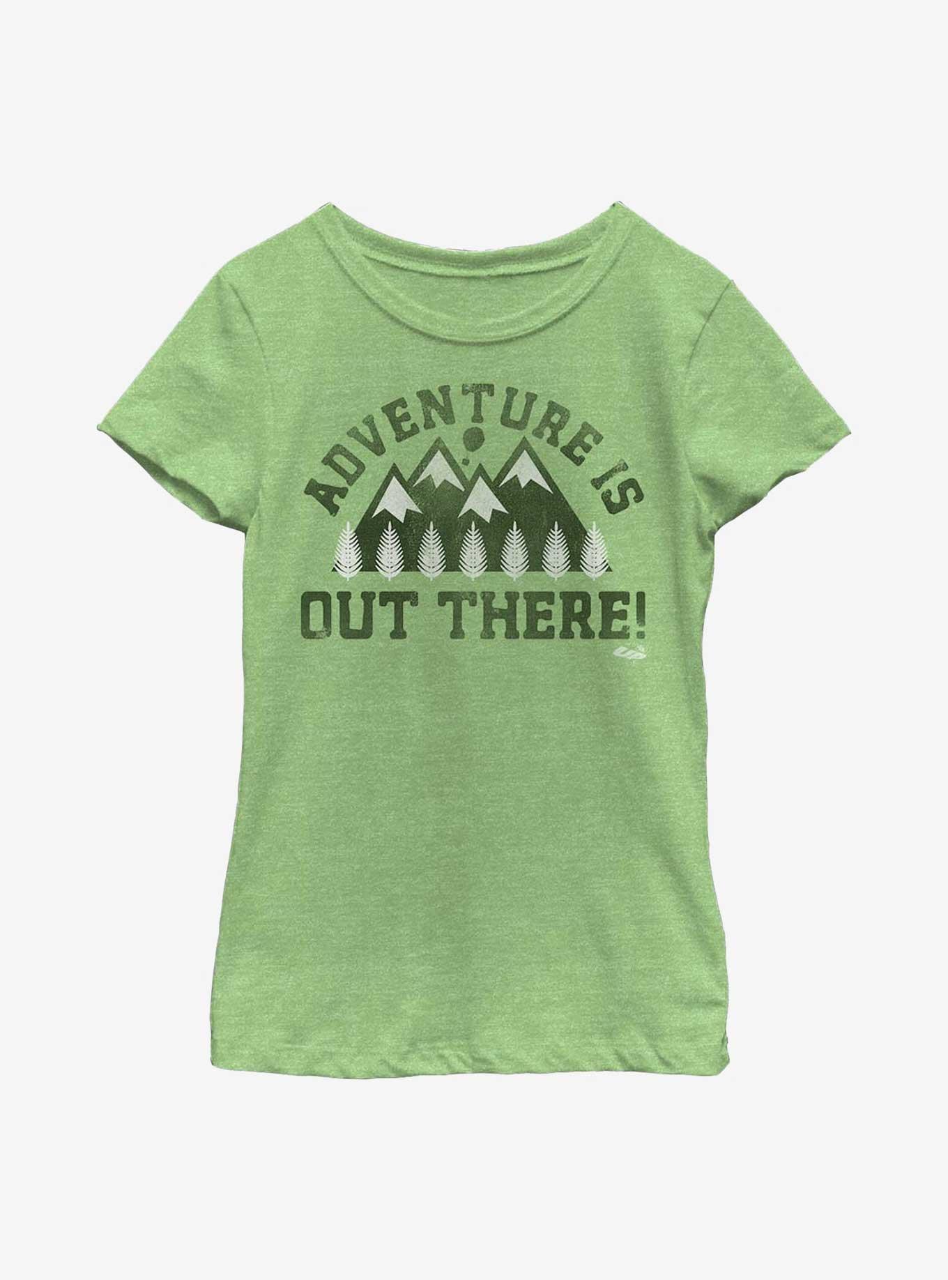 Disney Pixar Up Aventure Is Out There Youth Girls T-Shirt, GRN APPLE, hi-res