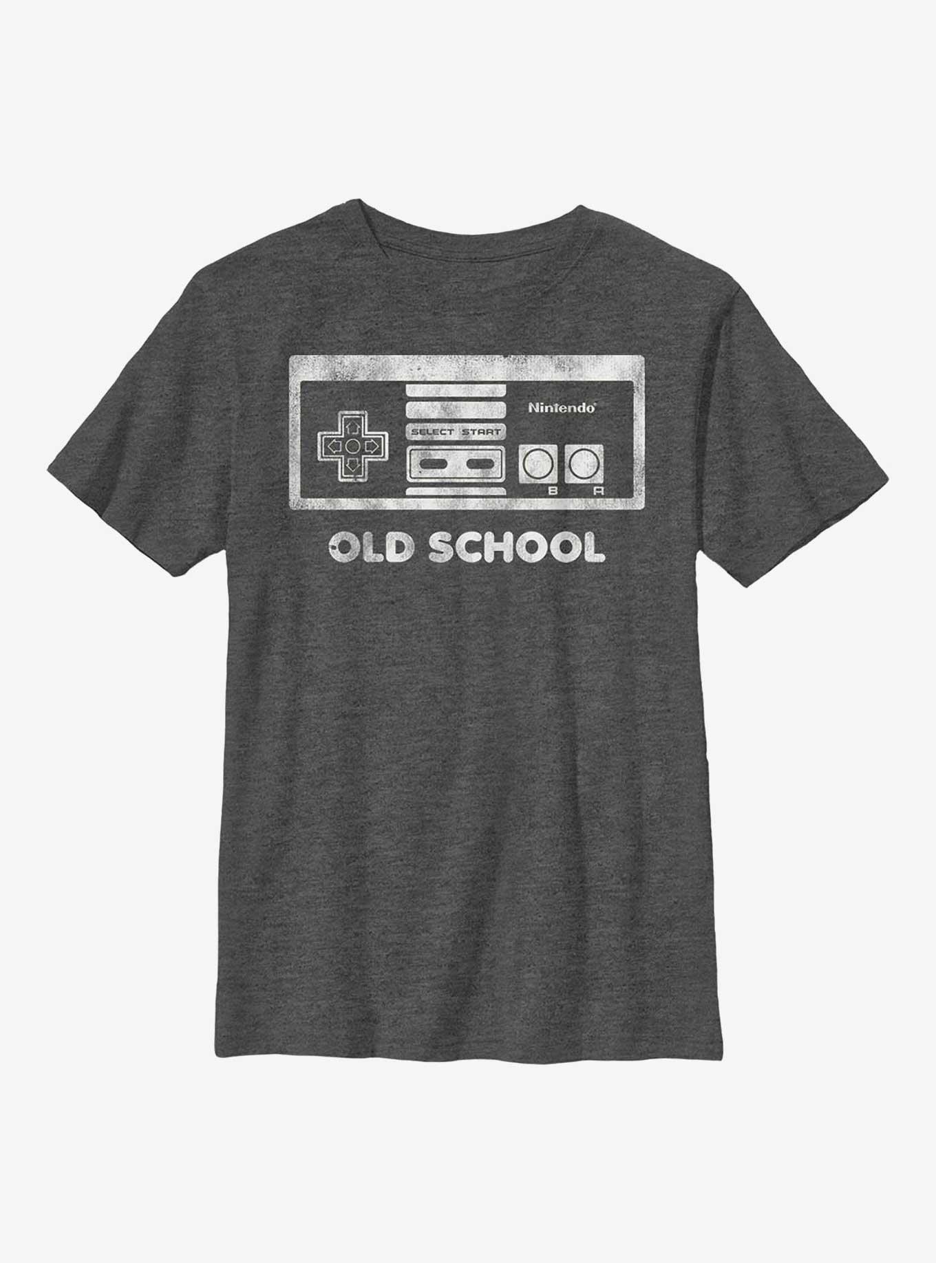 Nintendo Nes Old School Youth T-Shirt, , hi-res