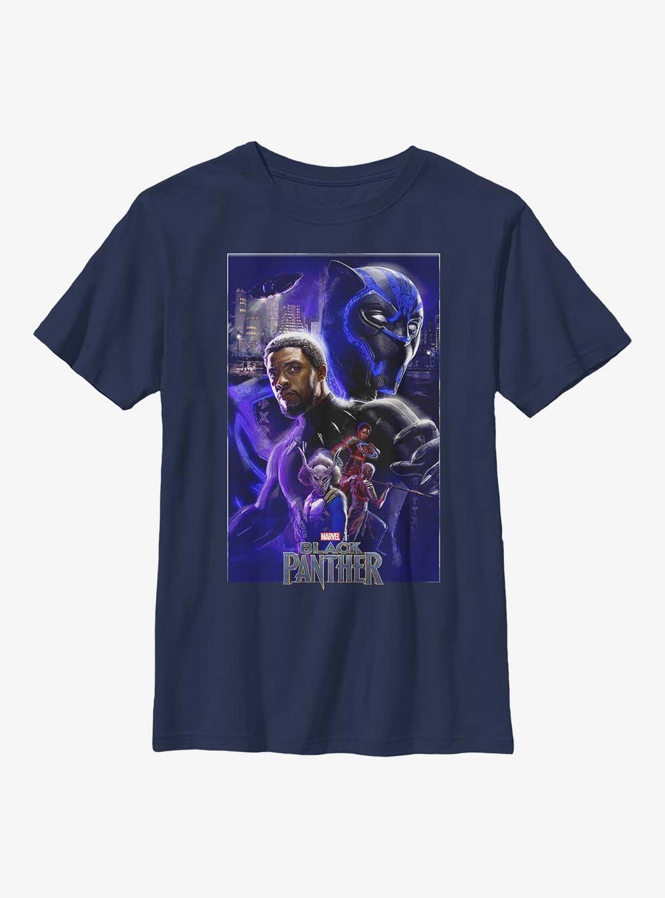 Marvel Black Panther Light Youth T-Shirt, , hi-res