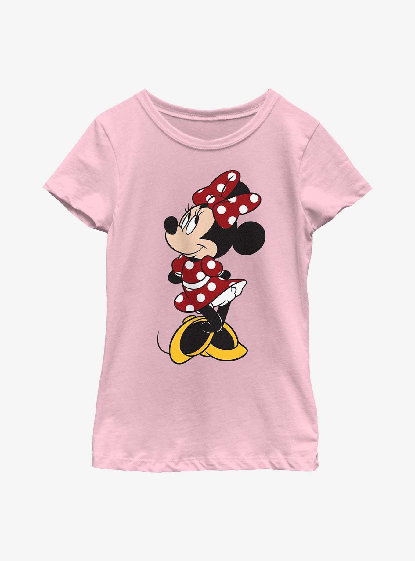 Disney Mickey Mouse Vintage Minnie Youth Girls T-Shirt, , hi-res