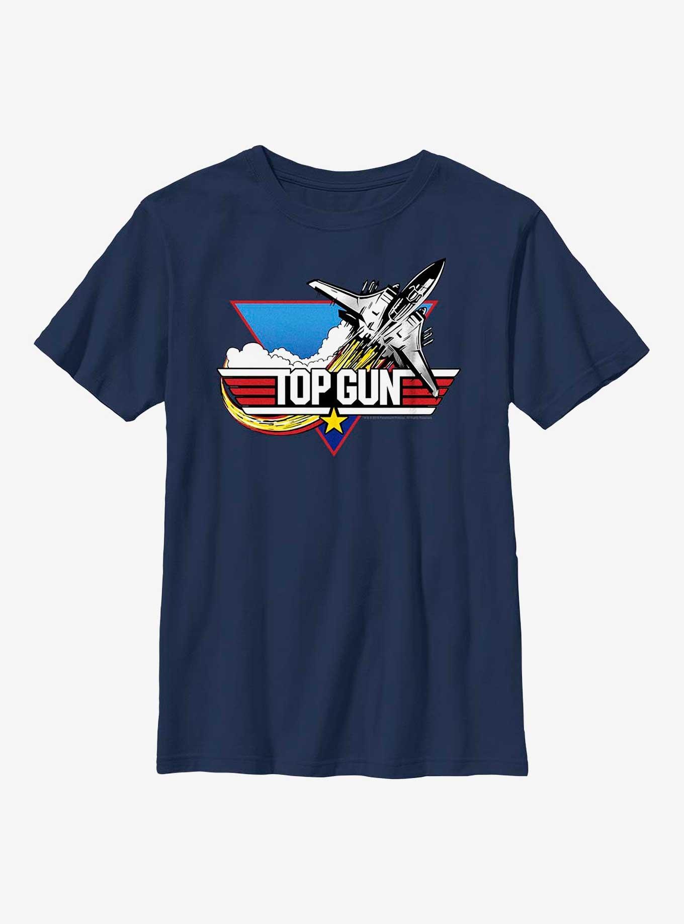 Top Gun Jet Logo Youth T-Shirt, , hi-res