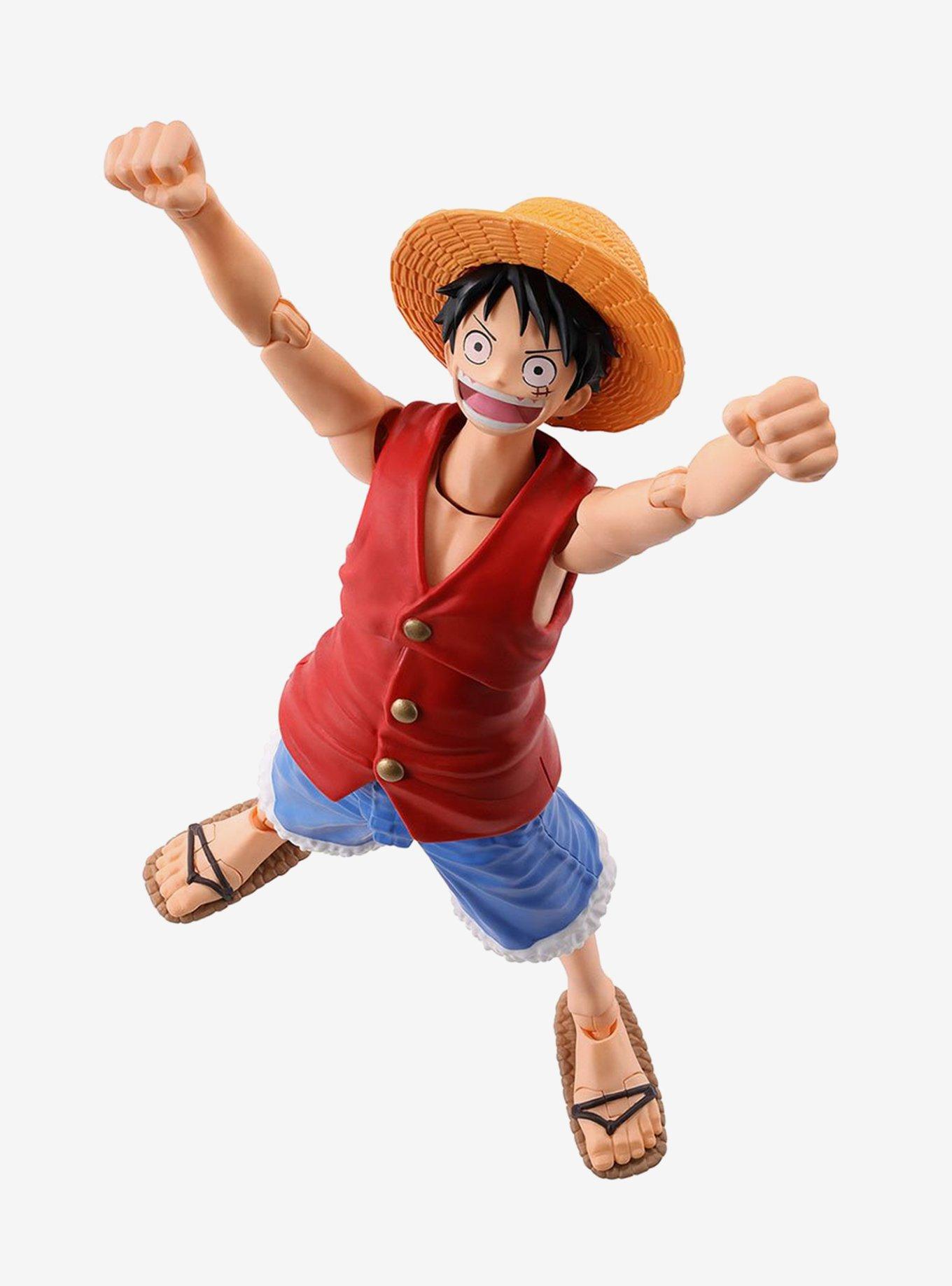 Bandai Spirits One Piece S.H.Figuarts Monkey D. Luffy (Romance Dawn) Action Figure, , hi-res