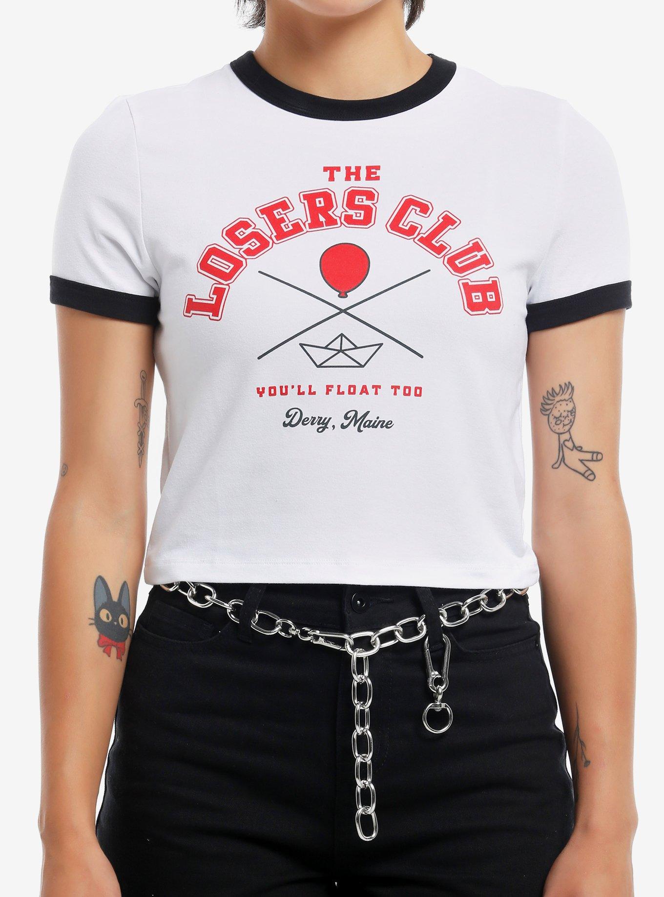 IT Losers Club Girls Ringer Baby T-Shirt, MULTI, hi-res