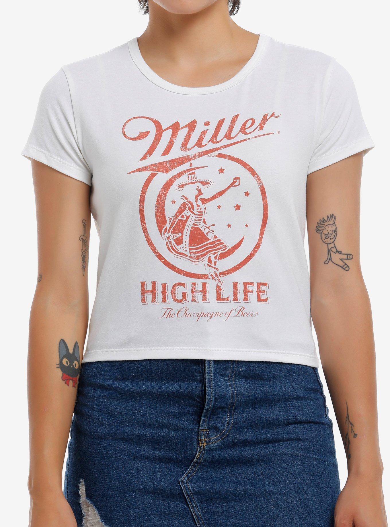 Miller High Life Logo Girls Baby T-Shirt, , hi-res
