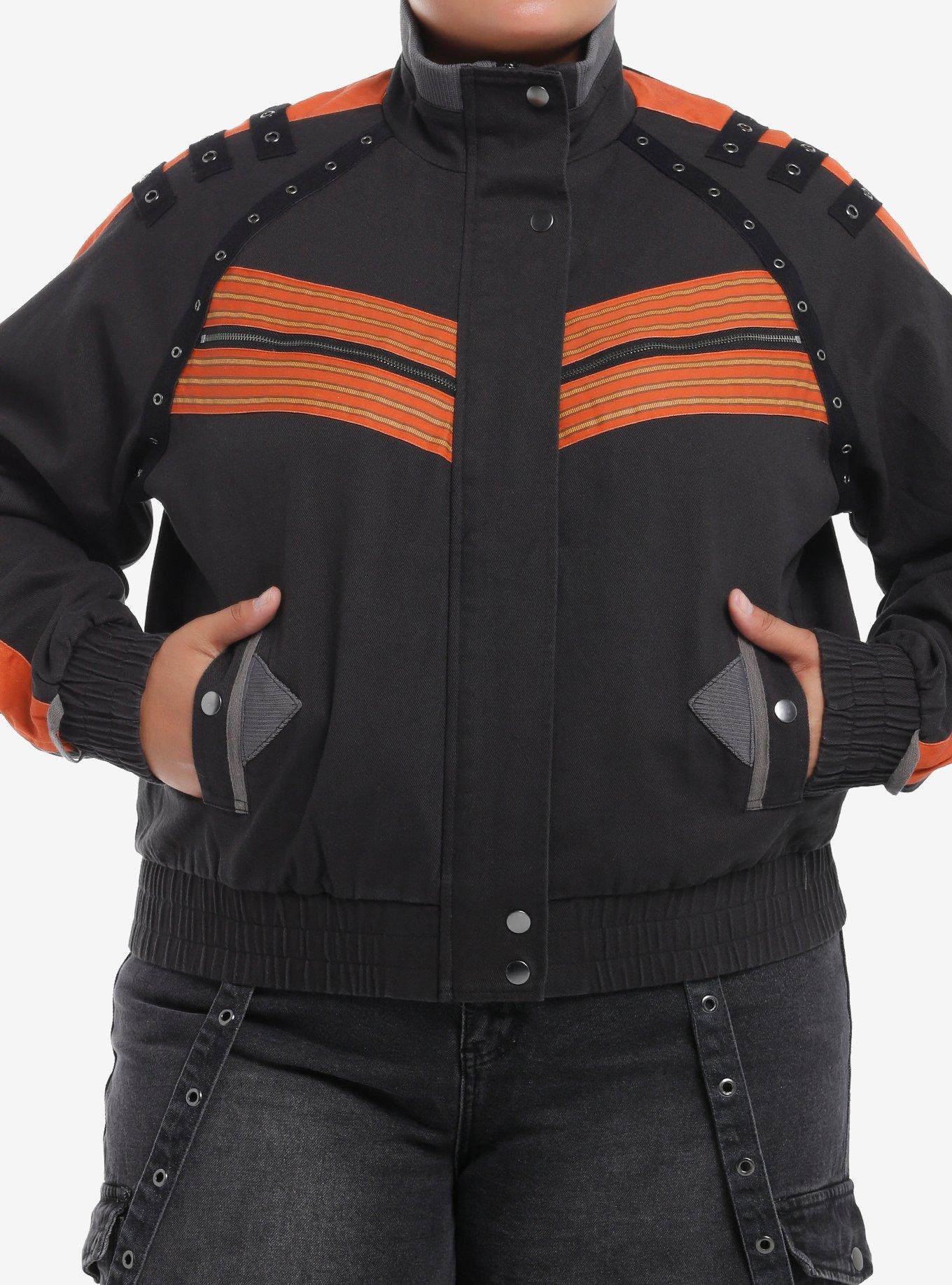 Her Universe Marvel Agatha All Along Alice Girls Bomber Jacket Plus Size, , hi-res