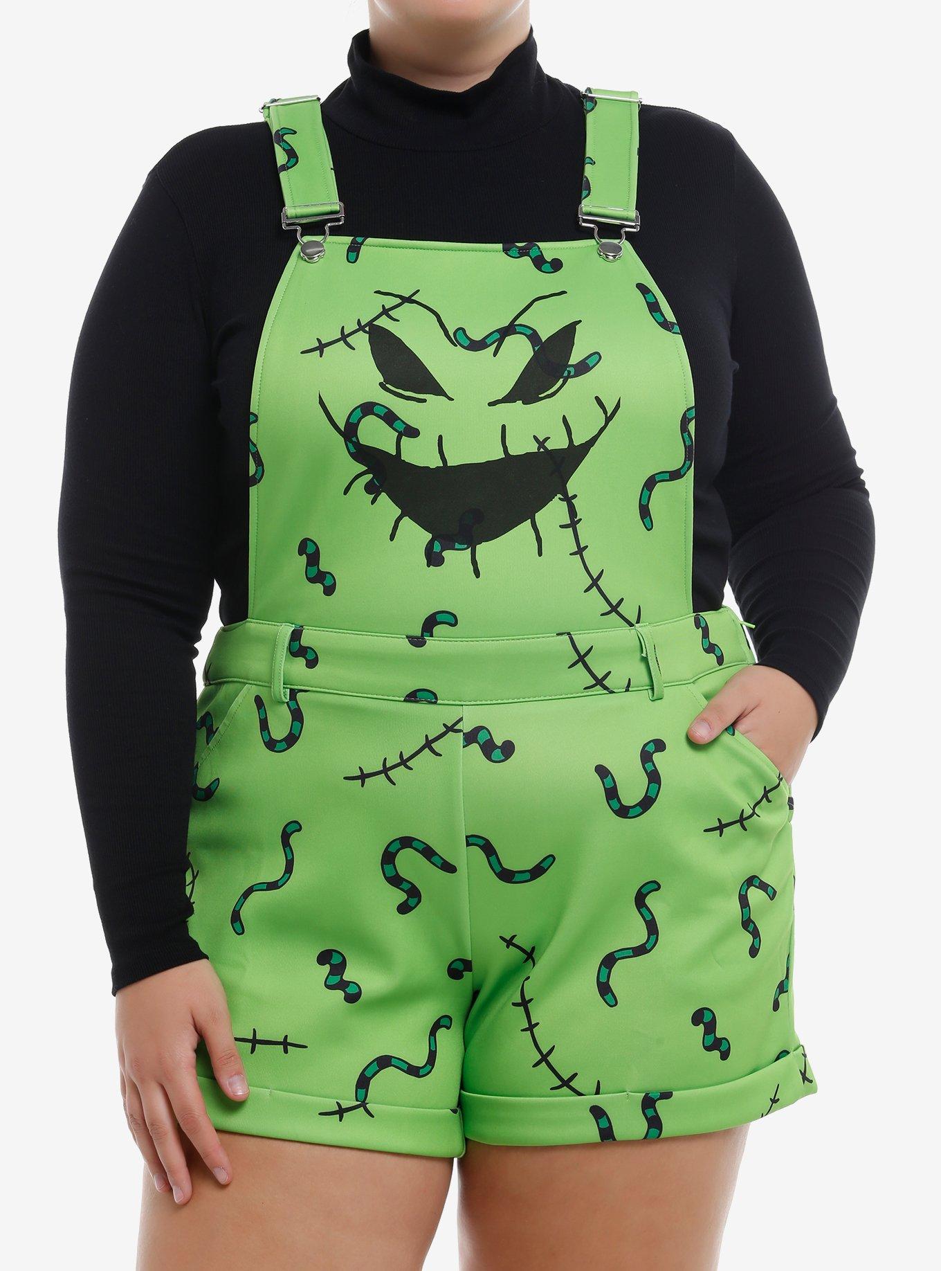 The Nightmare Before Christmas Oogie Boogie Scuba Shortalls Plus Size, MULTI, hi-res