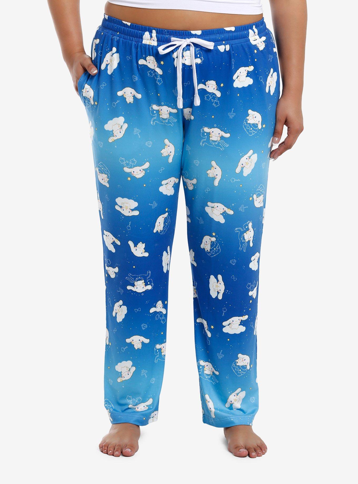 Cinnamoroll Starry Nights Pajama Pants Plus Size, , hi-res