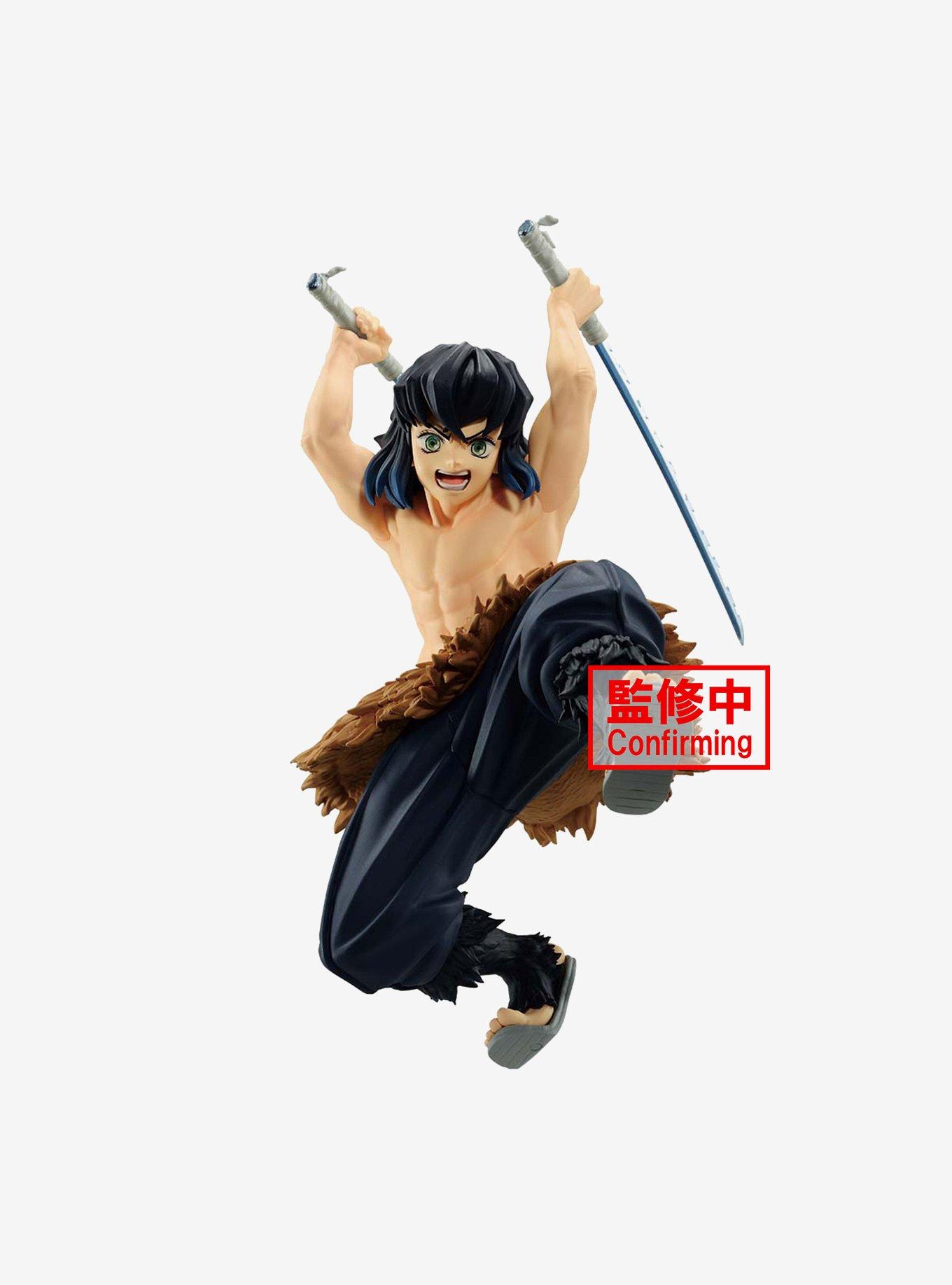 Banpresto Demon Slayer: Kimetsu no Yaiba Vibration Stars Inosuke Hashibira Figure, , hi-res