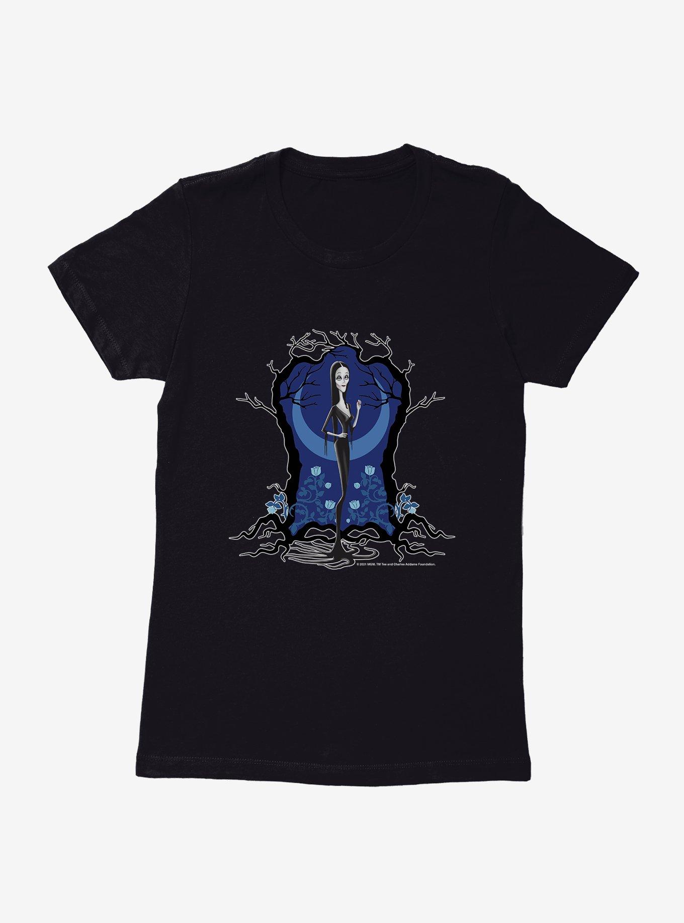 The Addams Family 2 Morticia Blue Womens T-Shirt, , hi-res