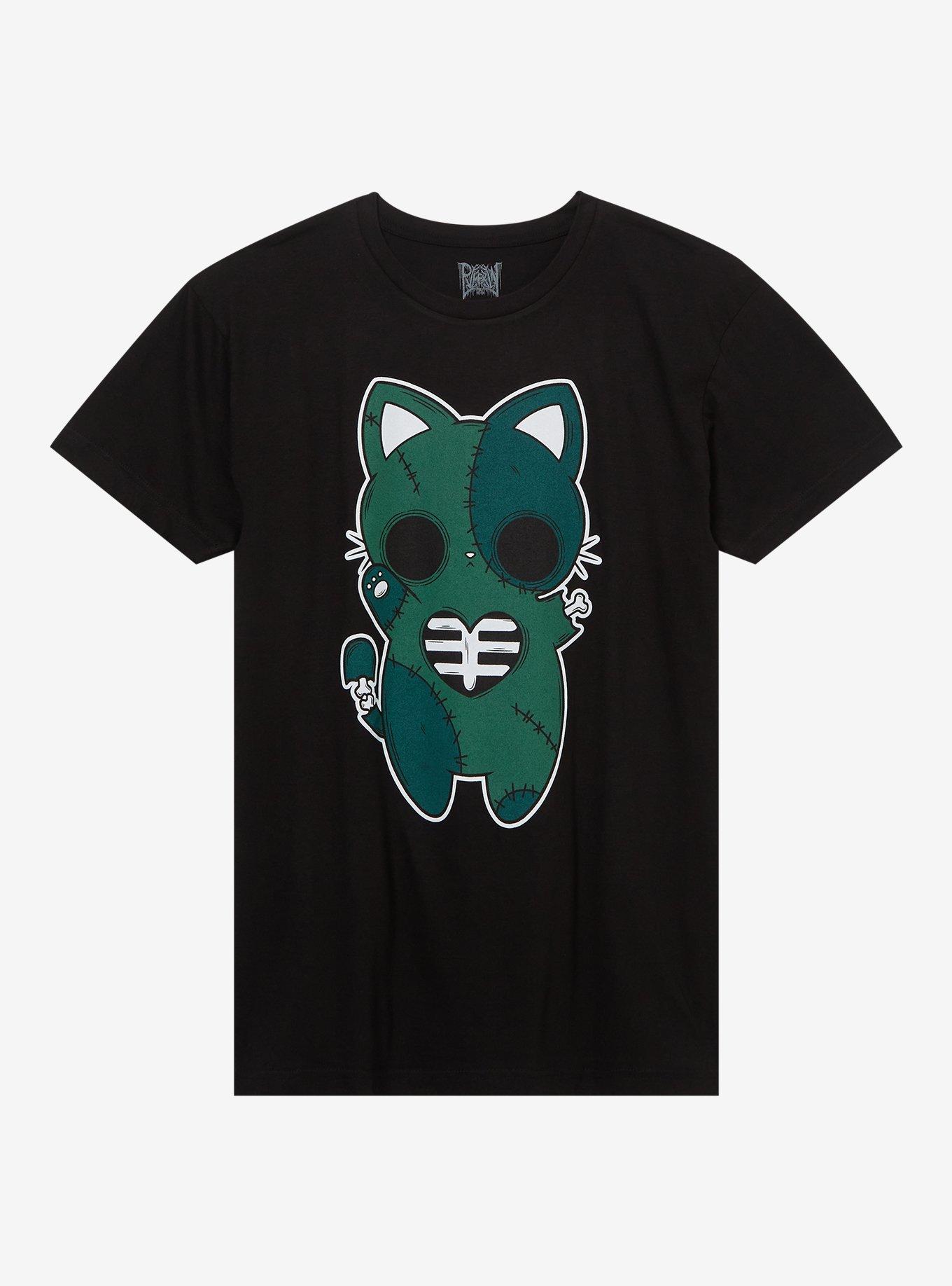 Zombie Cat T-Shirt By Pvmpkin, , hi-res