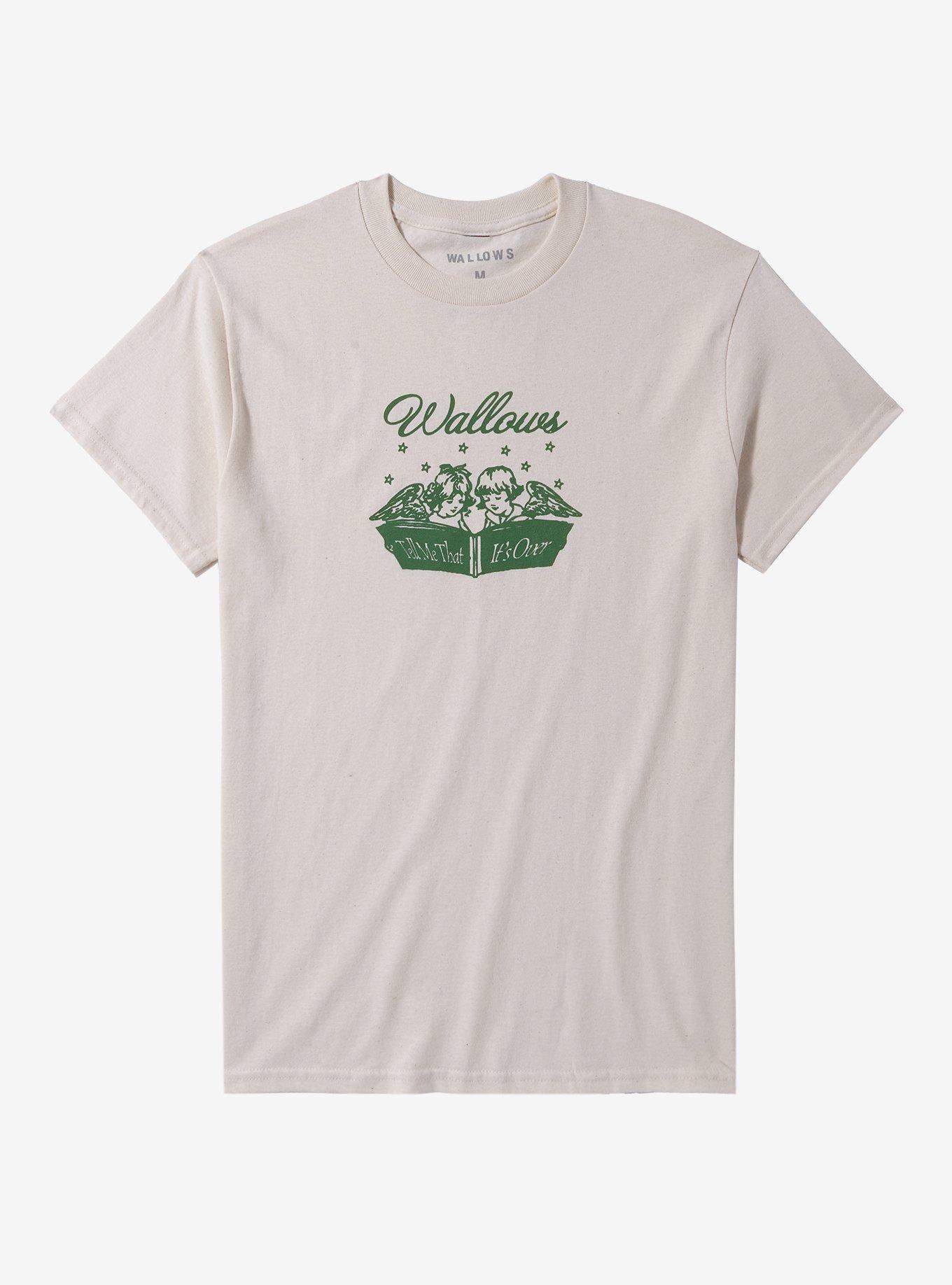 Wallows Tell Me That It's Over Cherubs Boyfriend Fit Girls T-Shirt, , hi-res