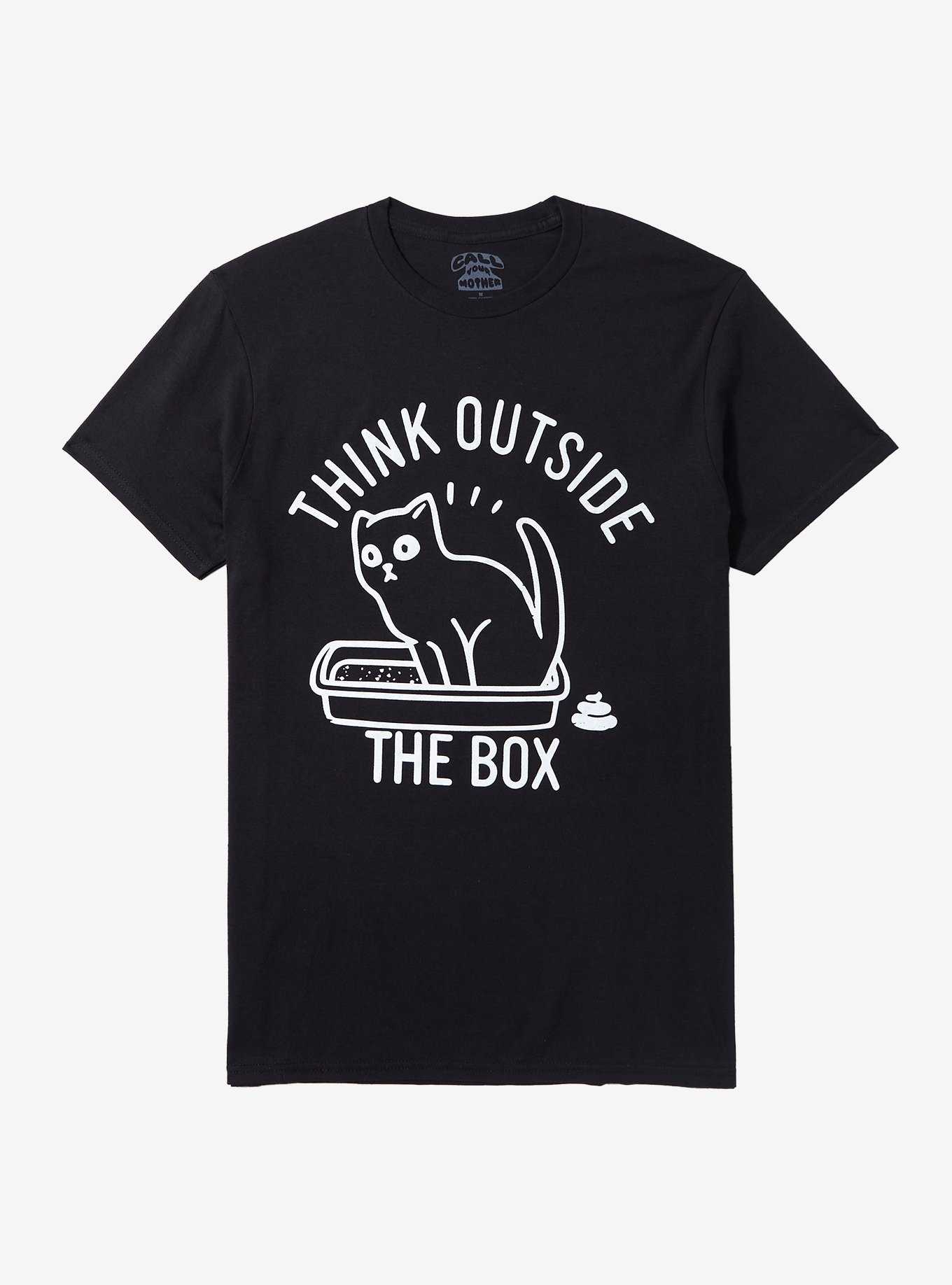 Think Outside The Box T-Shirt By Call Your Mother, , hi-res