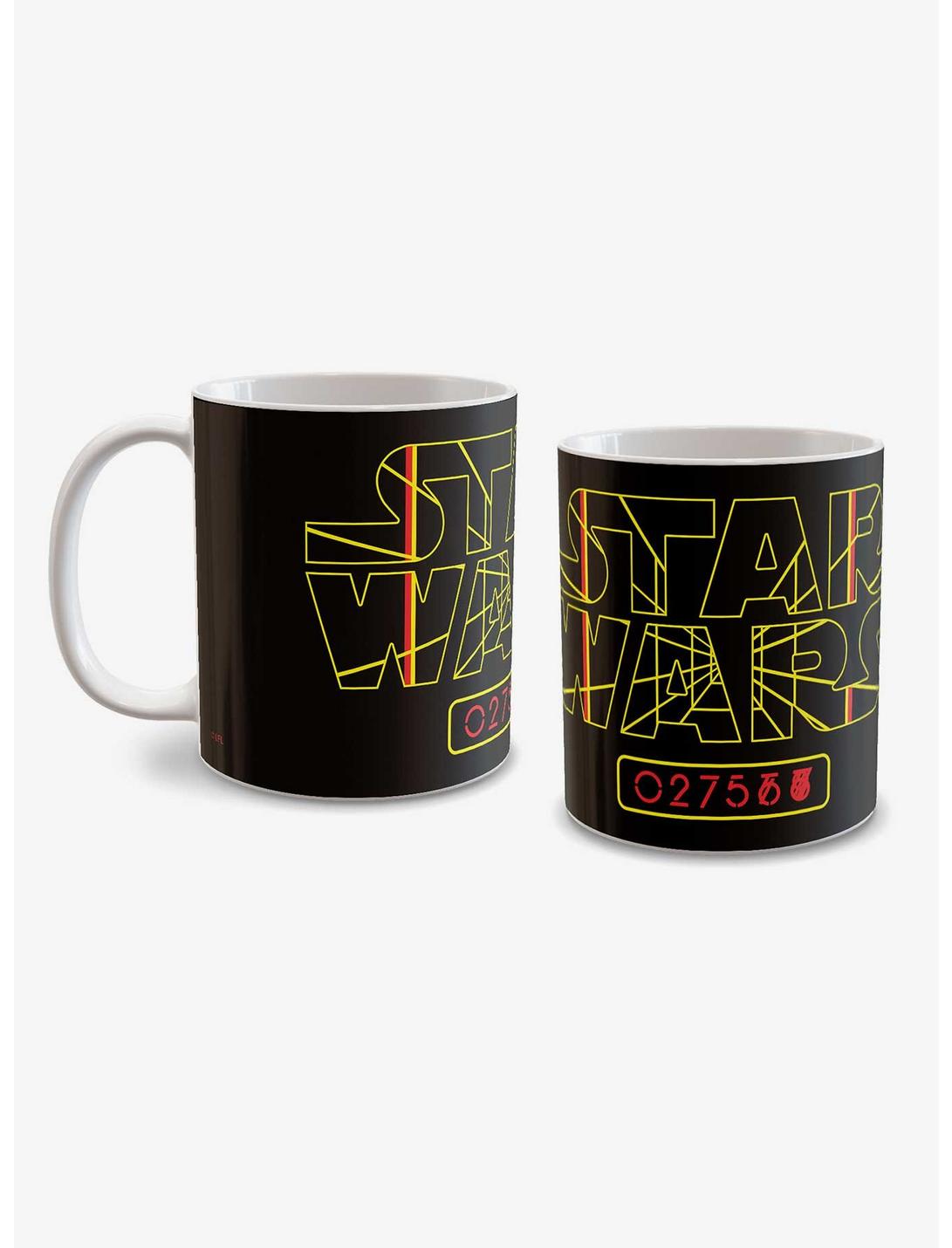 Star Wars Logo Locked On Target Mug, , hi-res