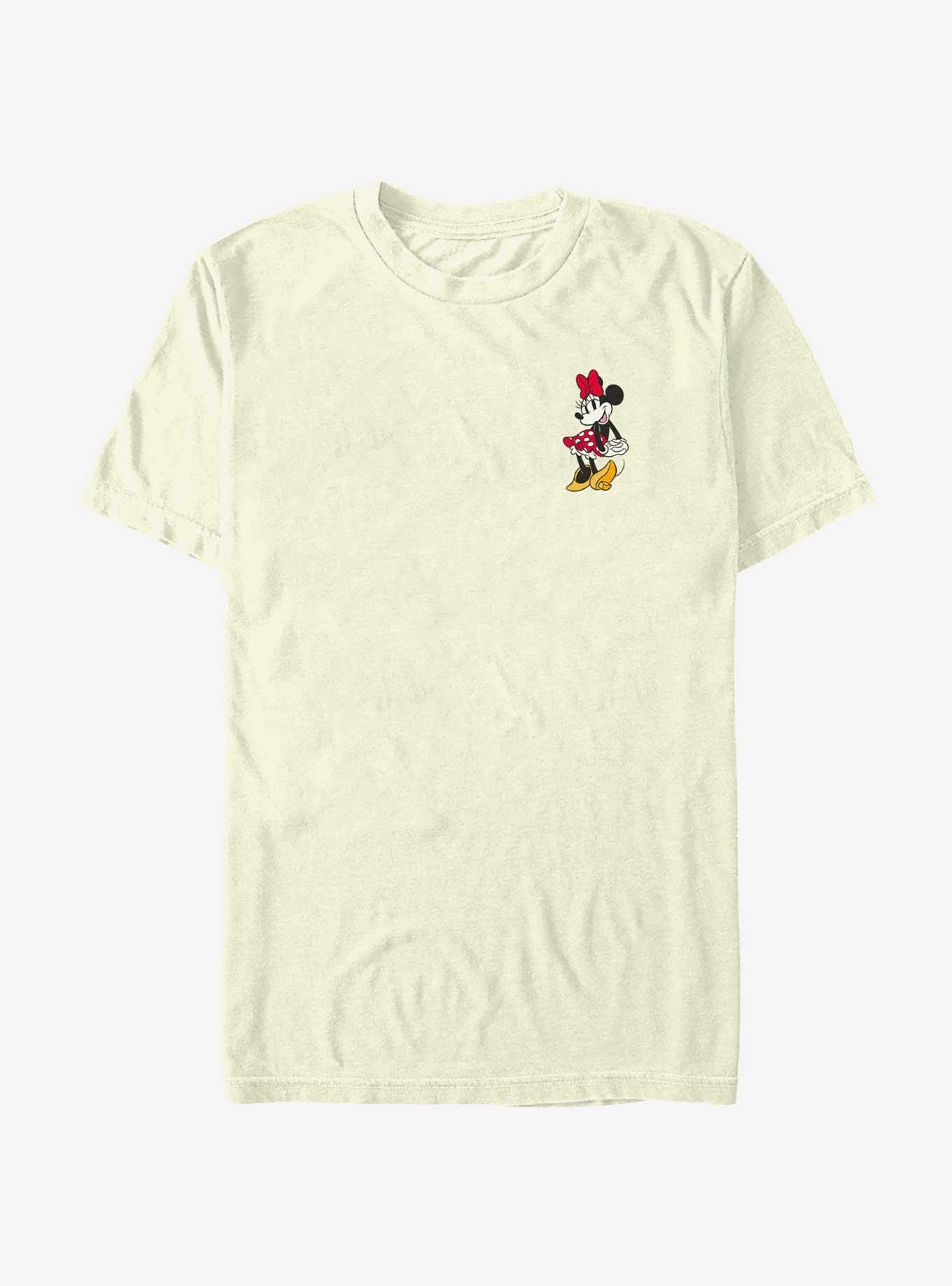 Disney Minnie Mouse Charming Minnie Pocket T-Shirt, NATURAL, hi-res