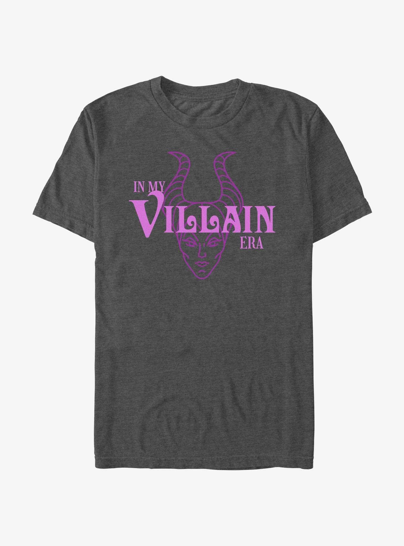 Disney Villains In My Villain Era T-Shirt, CHAR HTR, hi-res