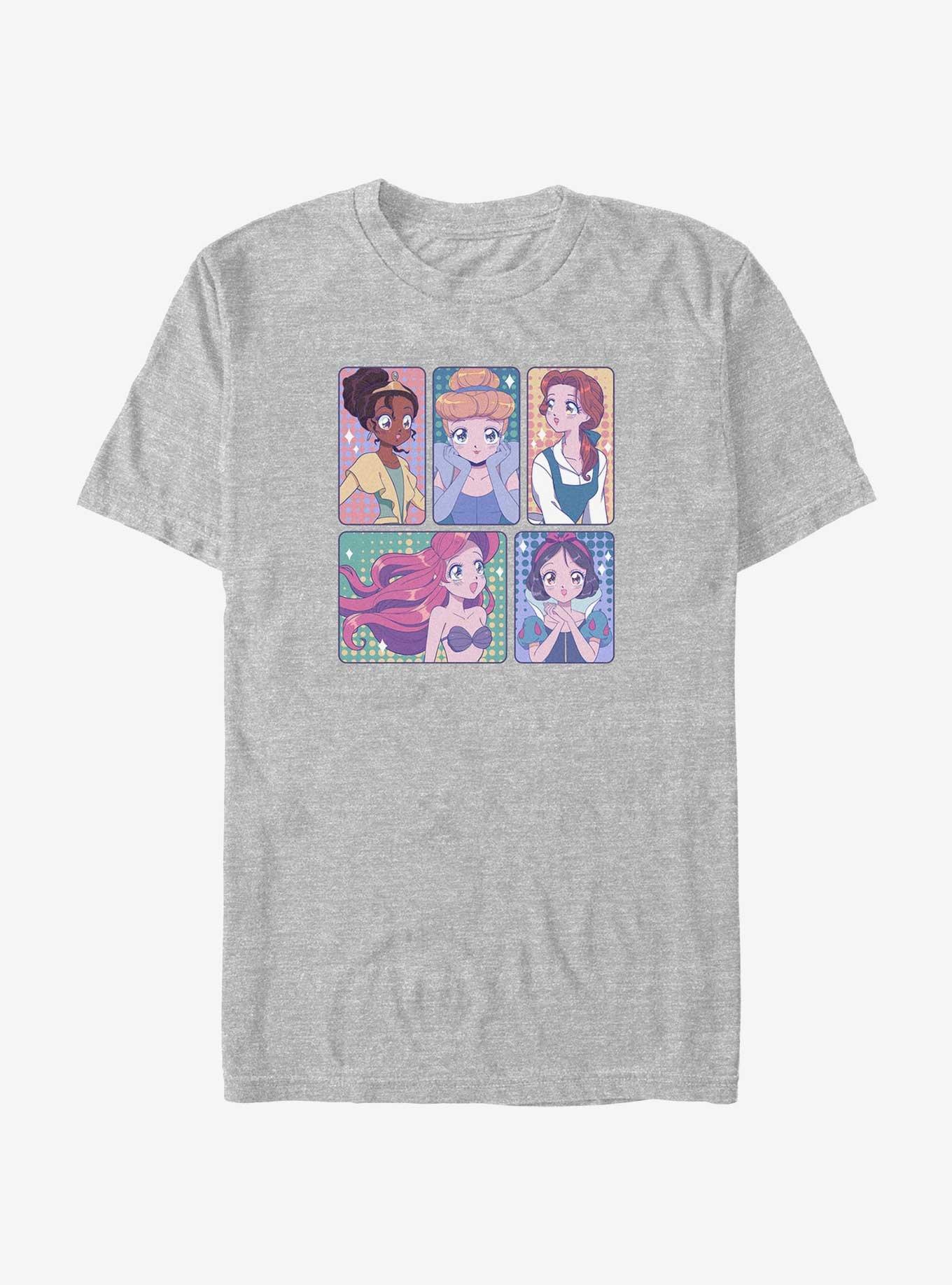 Disney Princess Panels T-Shirt, ATH HTR, hi-res