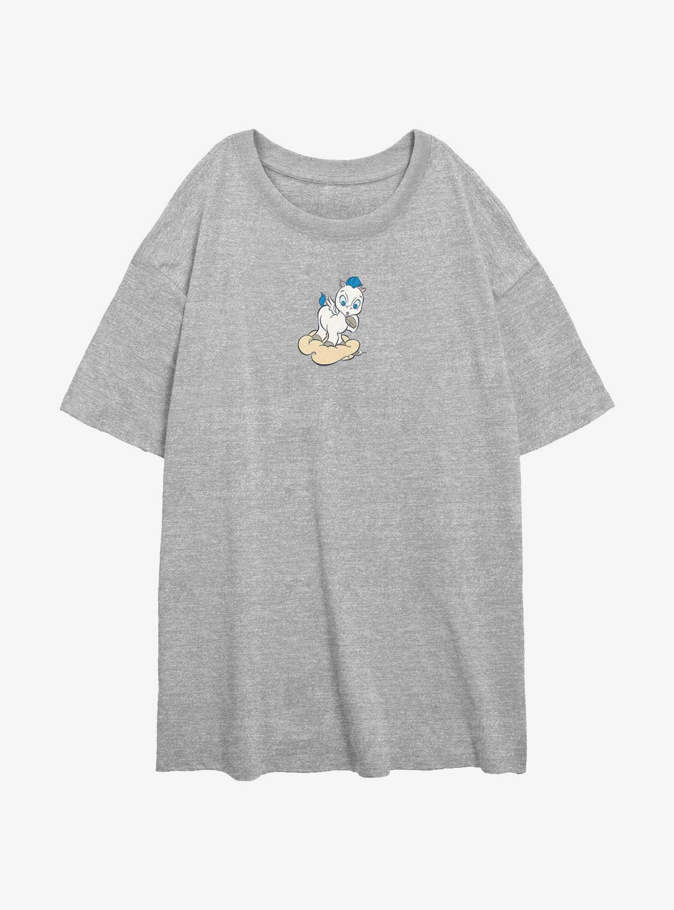 Disney Hercules Little Pegasus Guy Girls Oversized T-Shirt