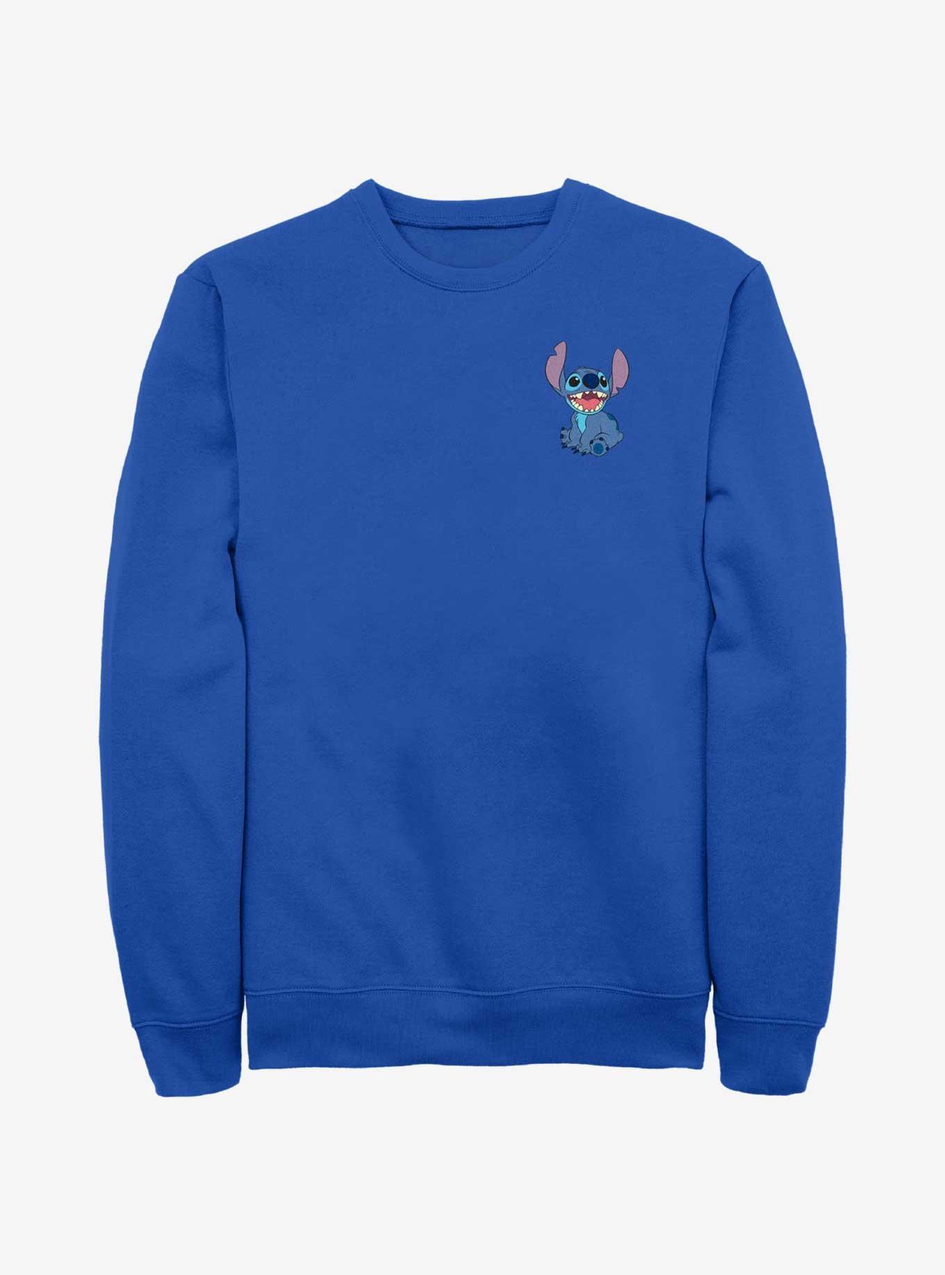 Disney Lilo & Stitch Happy Stitch Pocket Sweatshirt, , hi-res