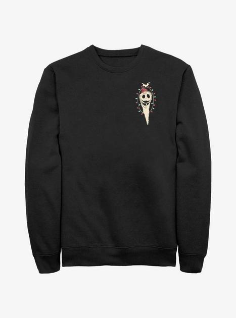 The Nightmare Before Christmas Santa Jack Lights Pocket Sweatshirt 