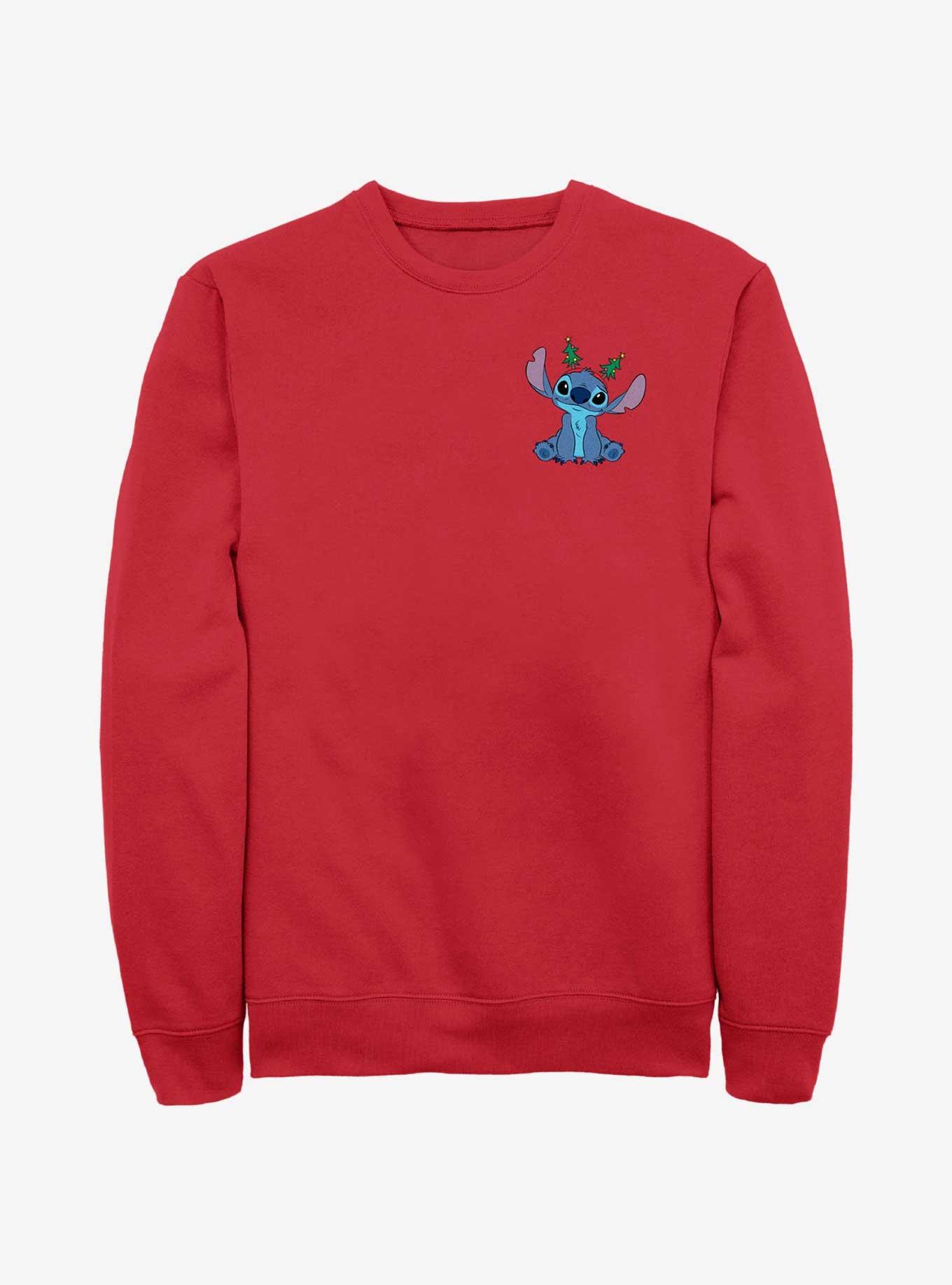 Disney Lilo & Stitch With Tree Ears Pocket Sweatshirt, , hi-res