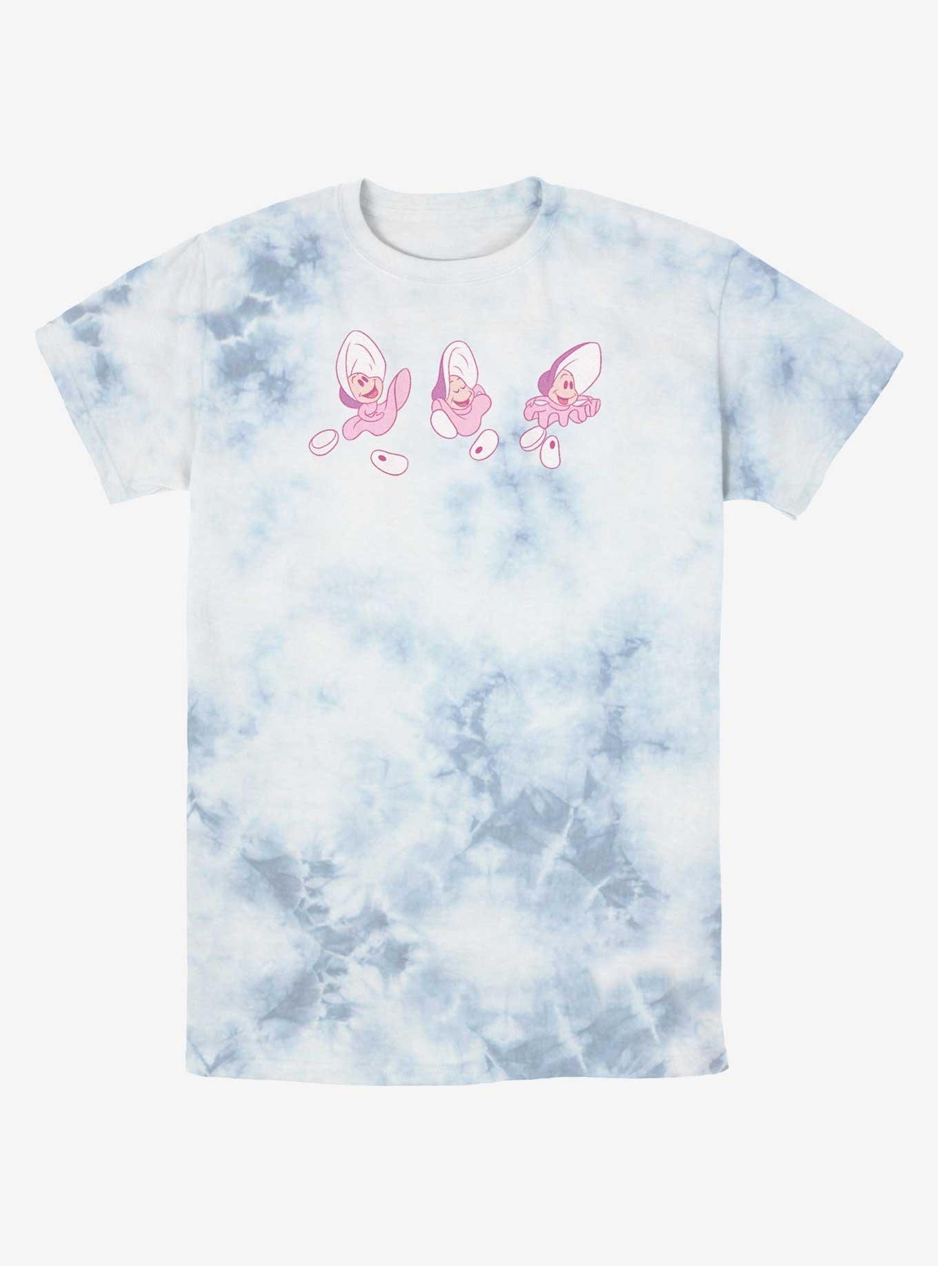 Disney Alice In Wonderland Dancing Oysters Tie-Dye T-Shirt, WHITEBLUE, hi-res