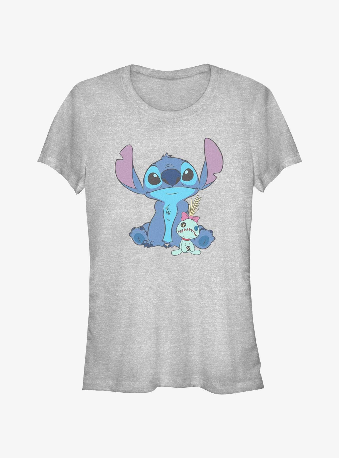 Disney Lilo & Stitch And Scrump Sit Girls T-Shirt, ATH HTR, hi-res