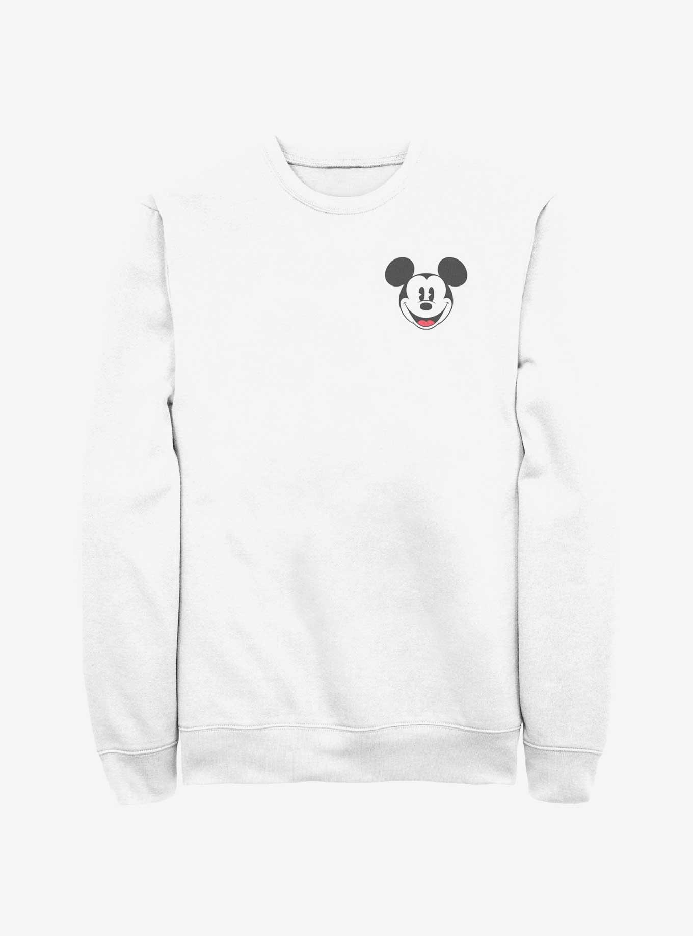 Disney Mickey Mouse Retro Face Pocket Sweatshirt, , hi-res