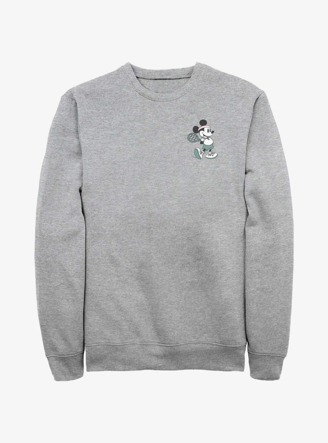 Disney Mickey Mouse Vintage Tennis Mickey Pocket Sweatshirt