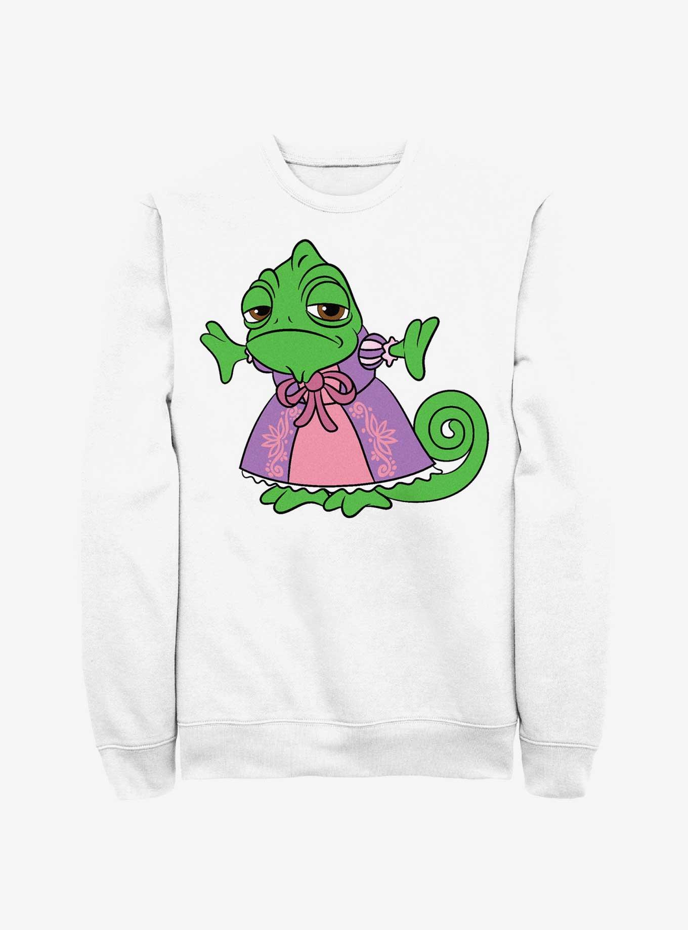 Disney Tangled Pascal On Dress Sweatshirt, , hi-res