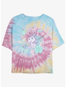 Disney A Bugs Life Princess Dot Girls Tie-Dye Crop T-Shirt, , hi-res